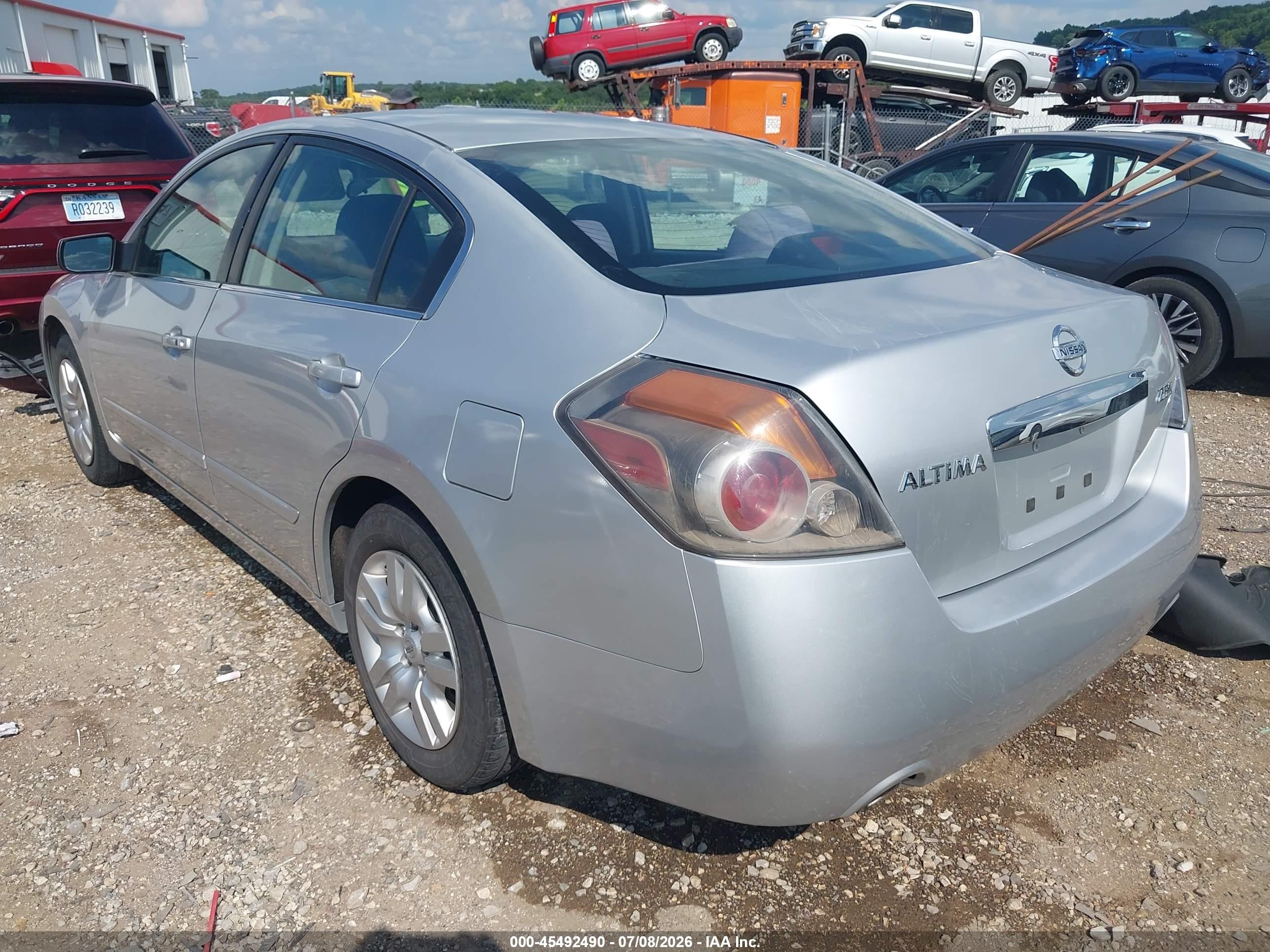 2012 Nissan Altima 2.5 S Silver vin: 1N4AL2AP5CC162217