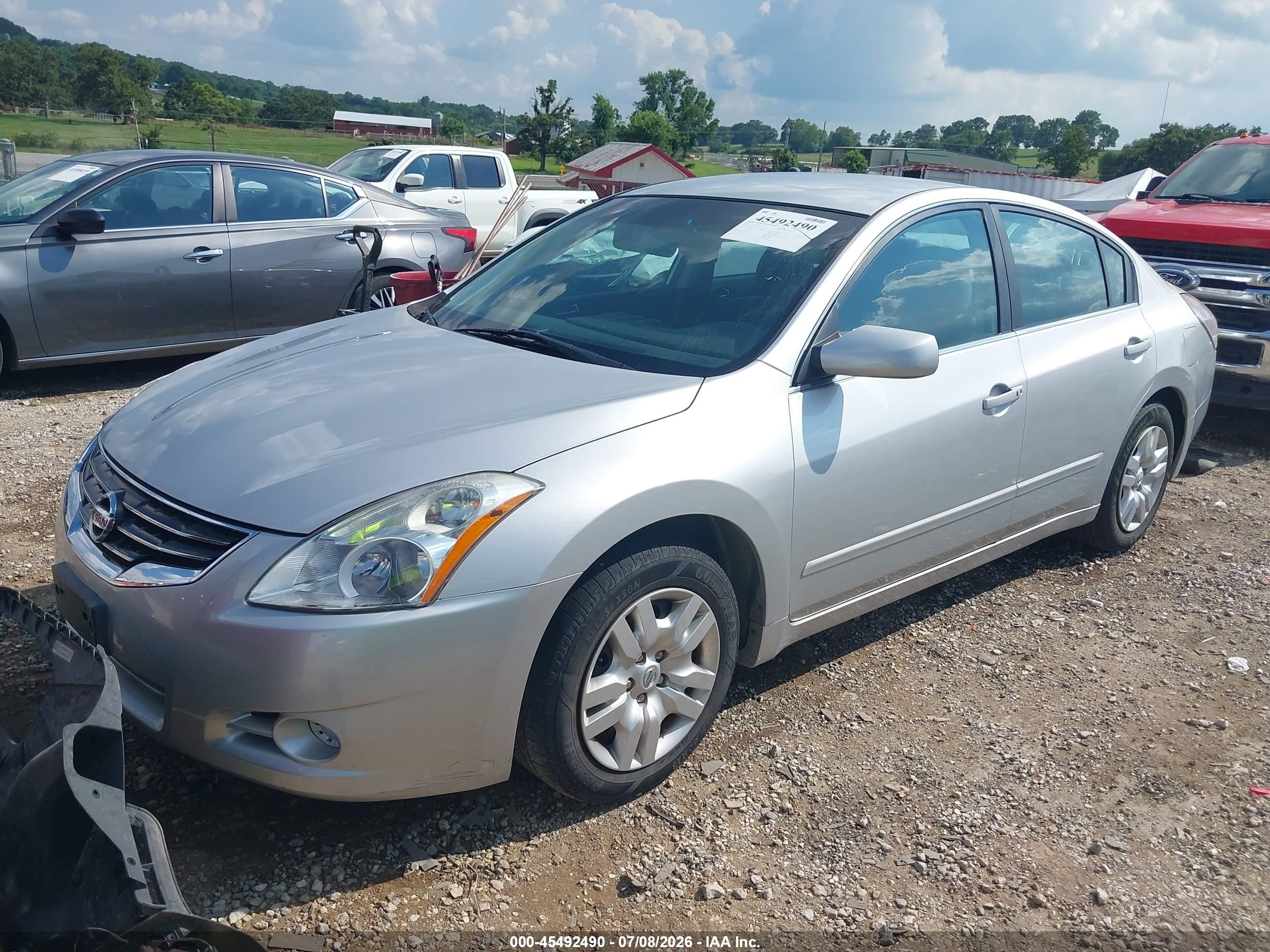 2012 Nissan Altima 2.5 S Silver vin: 1N4AL2AP5CC162217