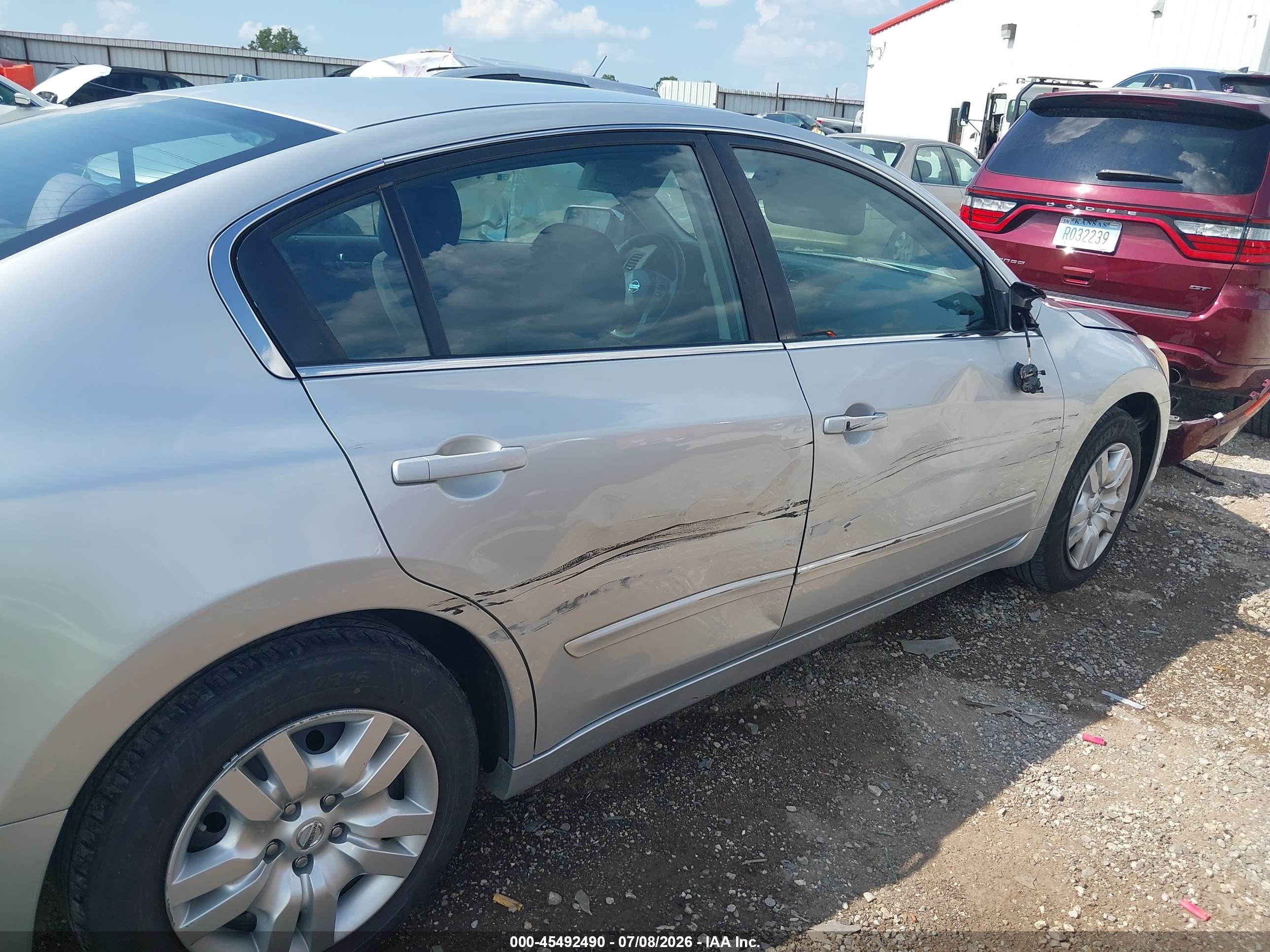 2012 Nissan Altima 2.5 S Silver vin: 1N4AL2AP5CC162217