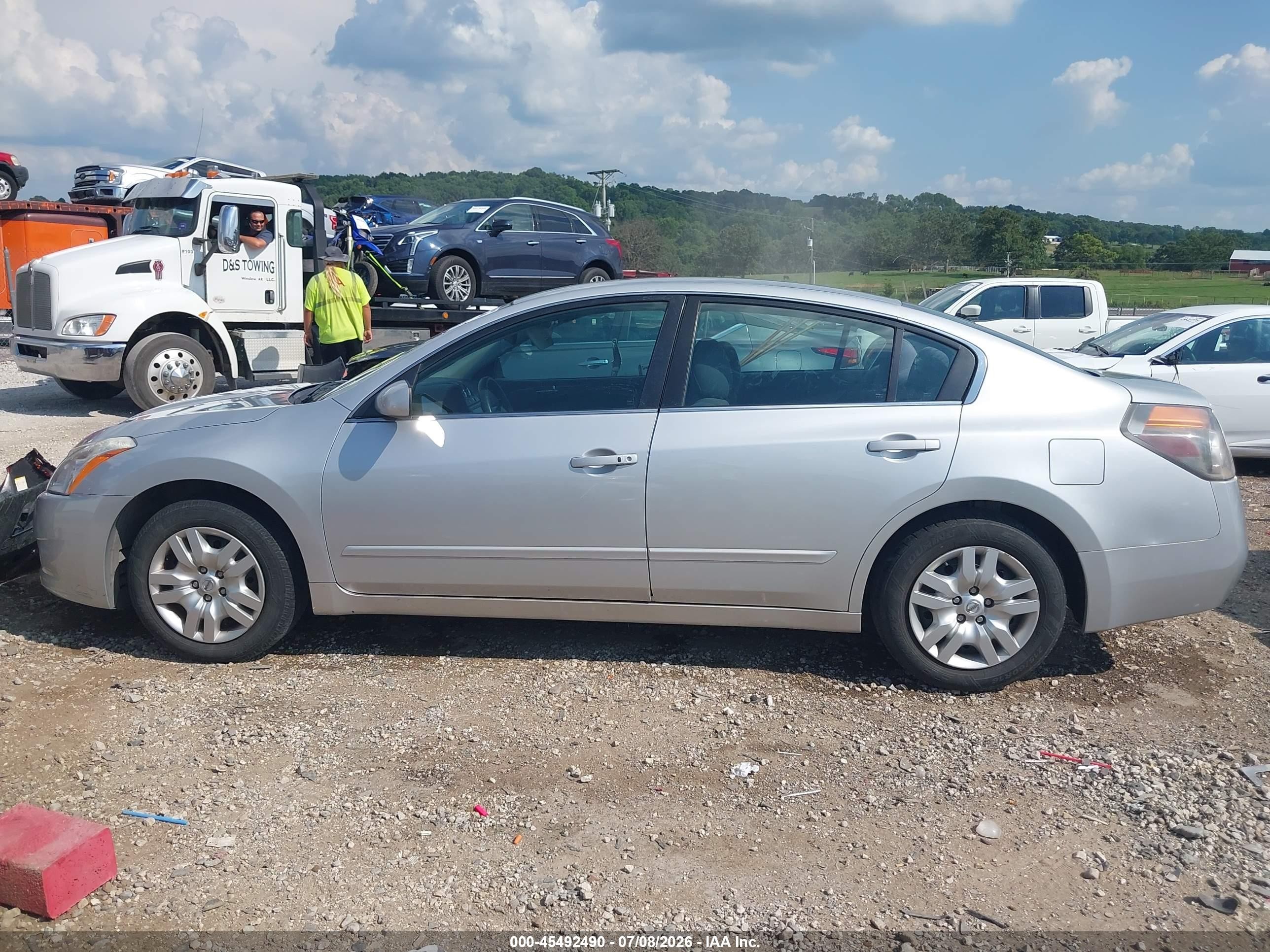2012 Nissan Altima 2.5 S Silver vin: 1N4AL2AP5CC162217
