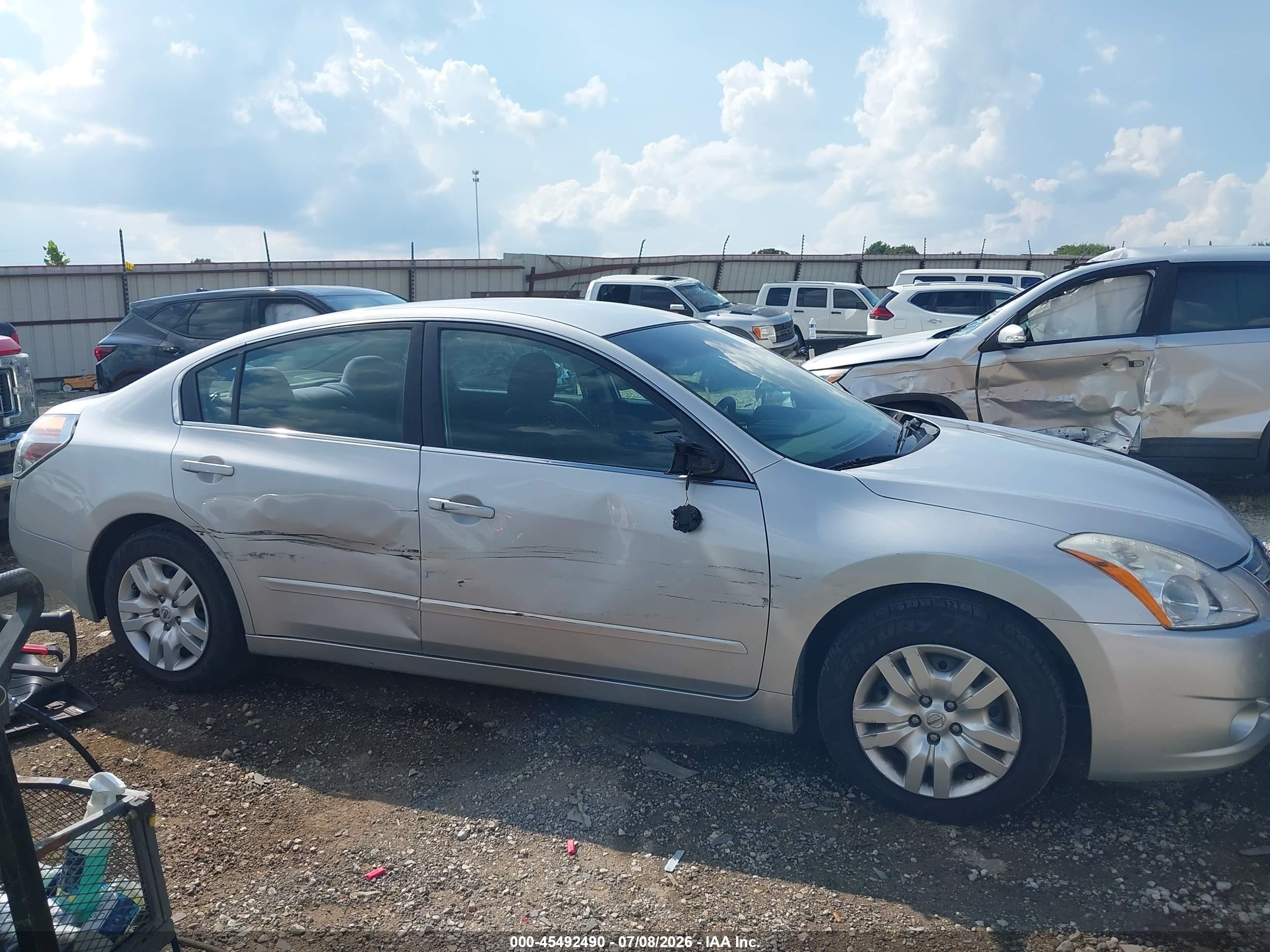 2012 Nissan Altima 2.5 S Silver vin: 1N4AL2AP5CC162217