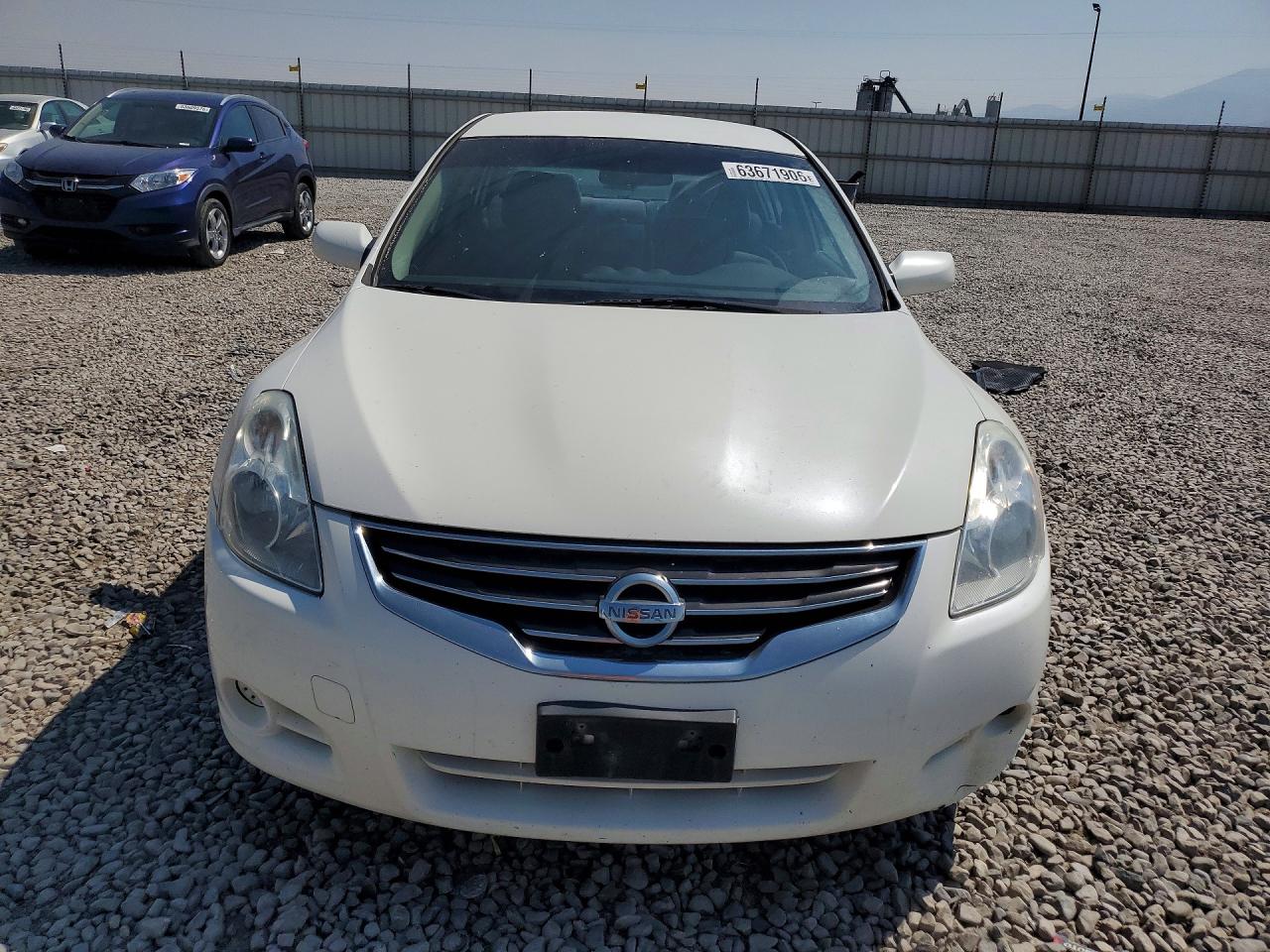 2012 Nissan Altima Base/s White vin: 1N4AL2AP5CC164629