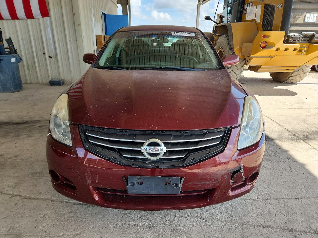 2012 Nissan Altima 2.5 Red vin: 1N4AL2AP5CC186565
