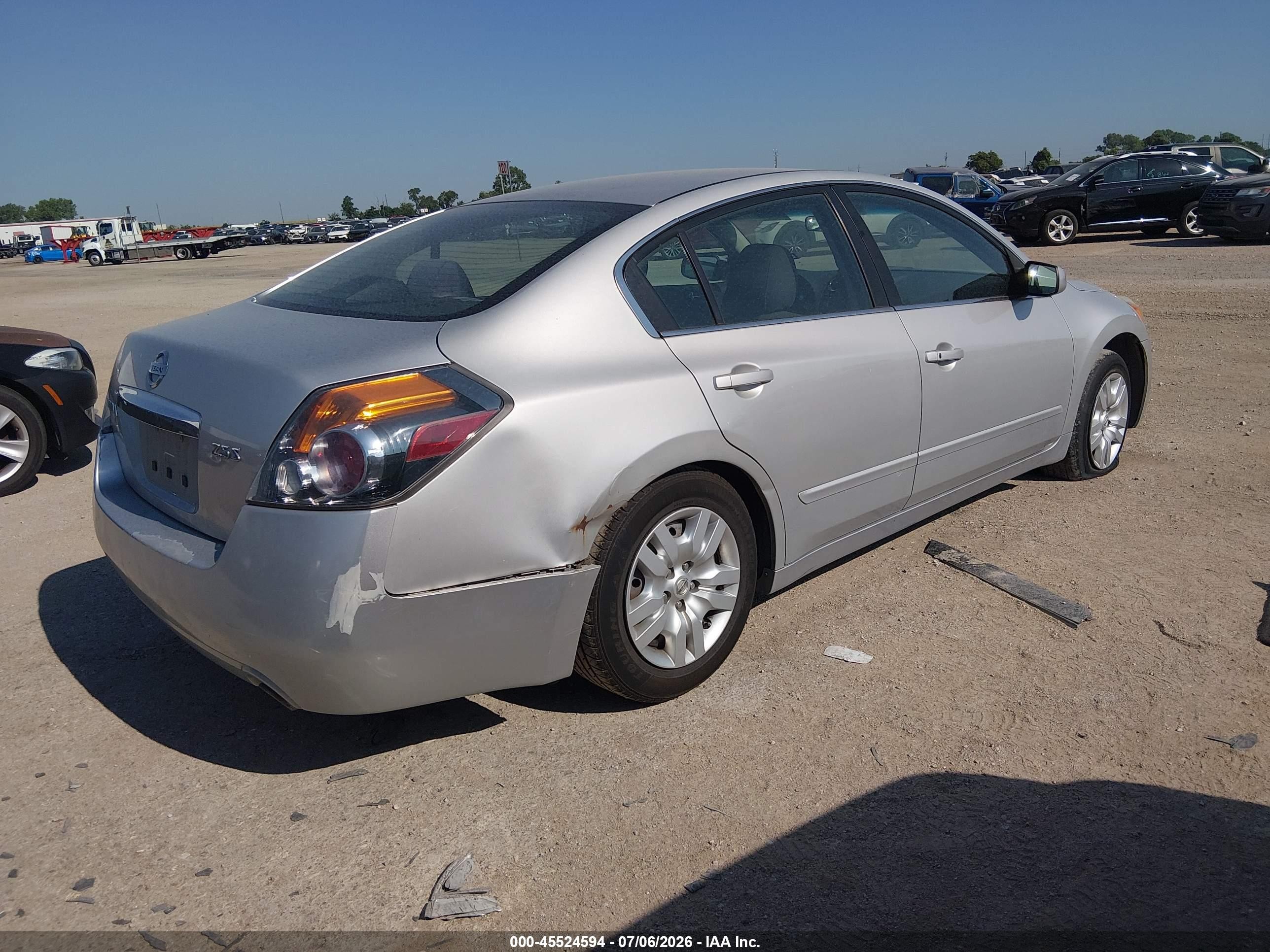 2012 Nissan Altima 2.5 S Серебряный vin: 1N4AL2AP5CC192267