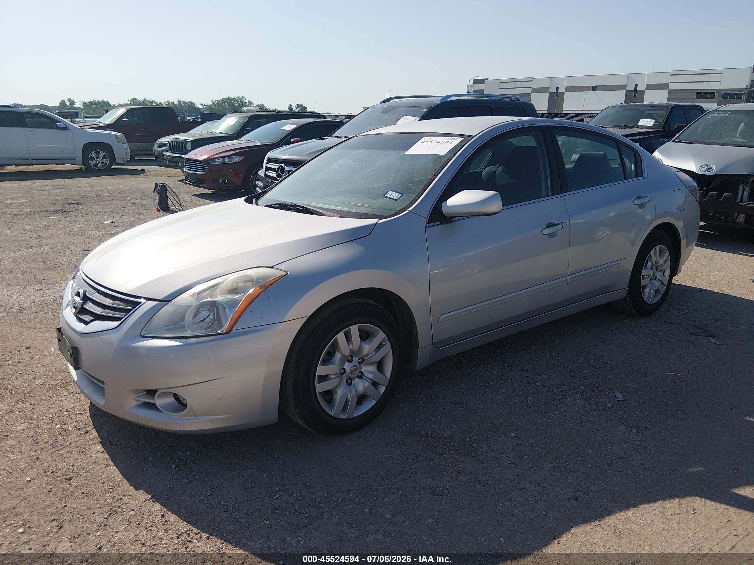 2012 Nissan Altima 2.5 S Серебряный vin: 1N4AL2AP5CC192267