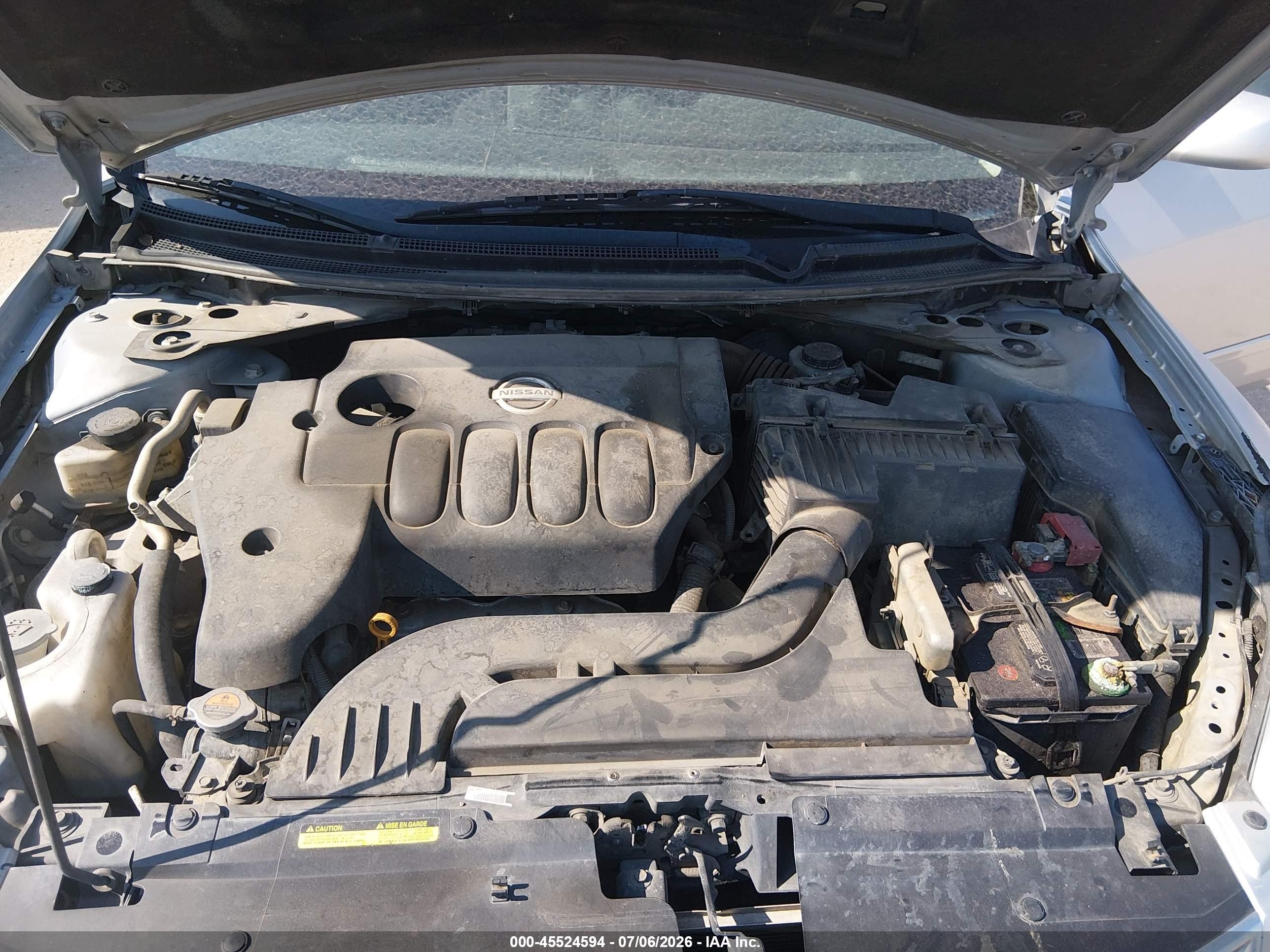 2012 Nissan Altima 2.5 S Серебряный vin: 1N4AL2AP5CC192267