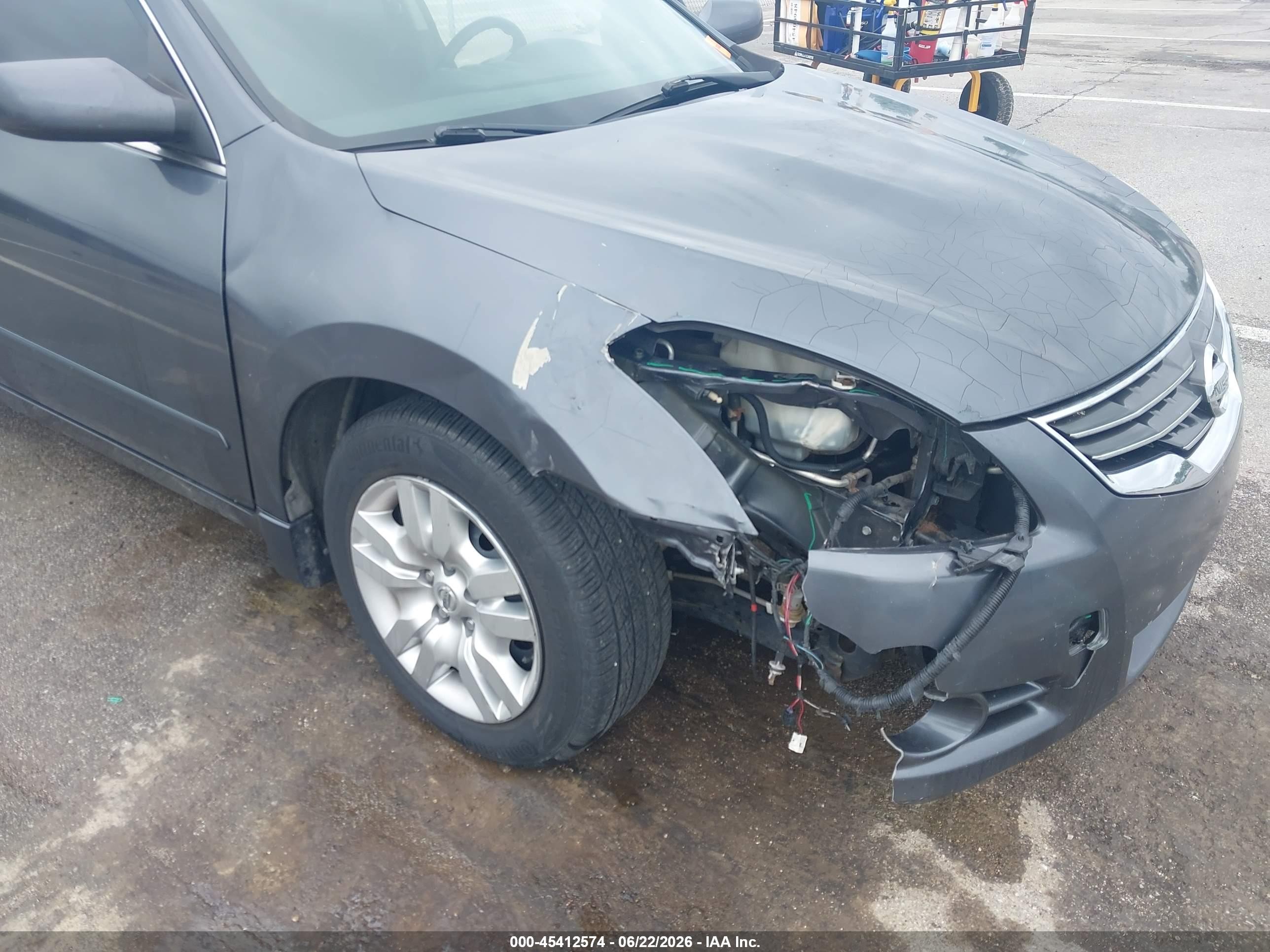 2012 Nissan Altima 2.5 S Gray vin: 1N4AL2AP5CC218091