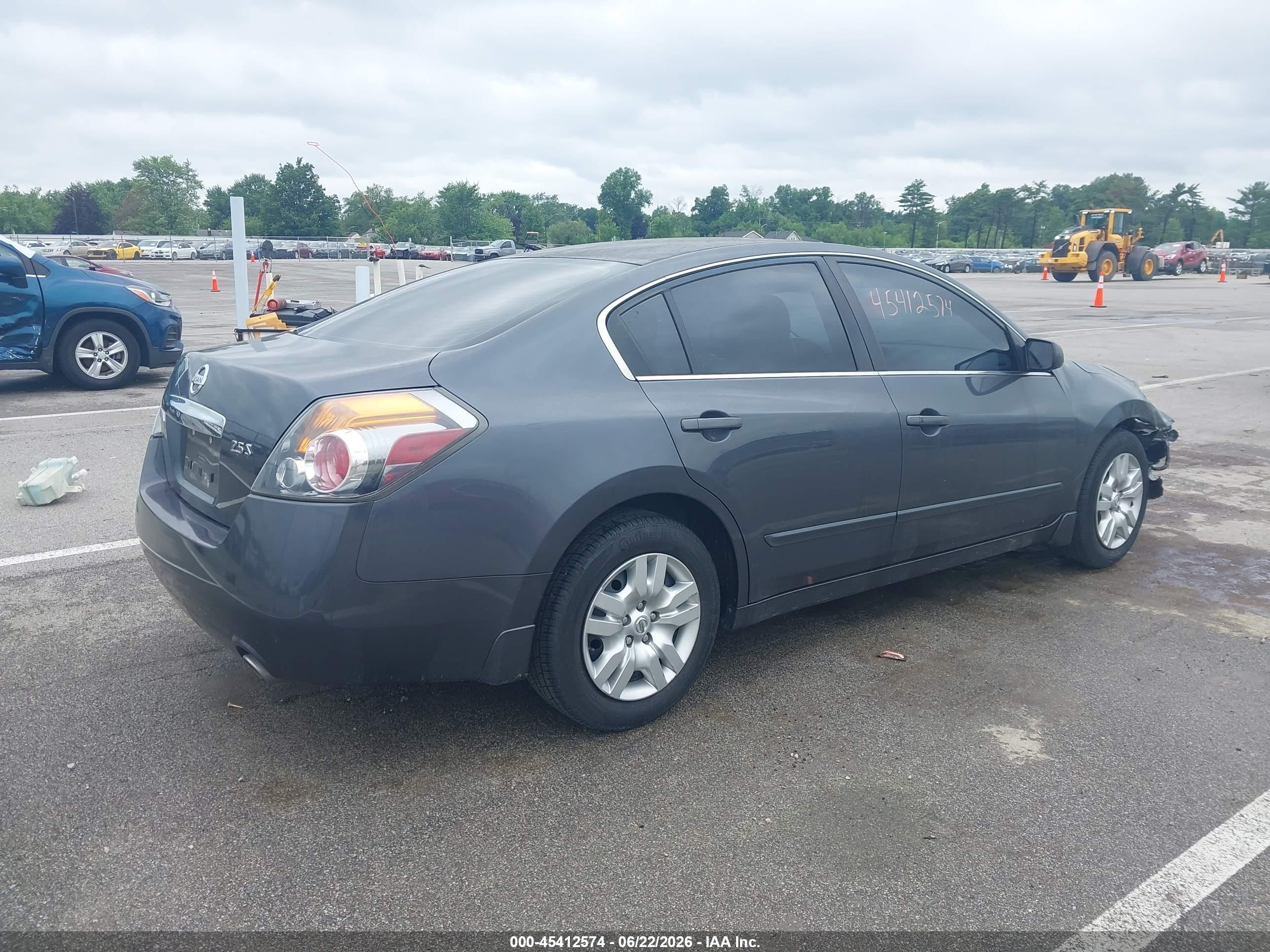 2012 Nissan Altima 2.5 S Gray vin: 1N4AL2AP5CC218091