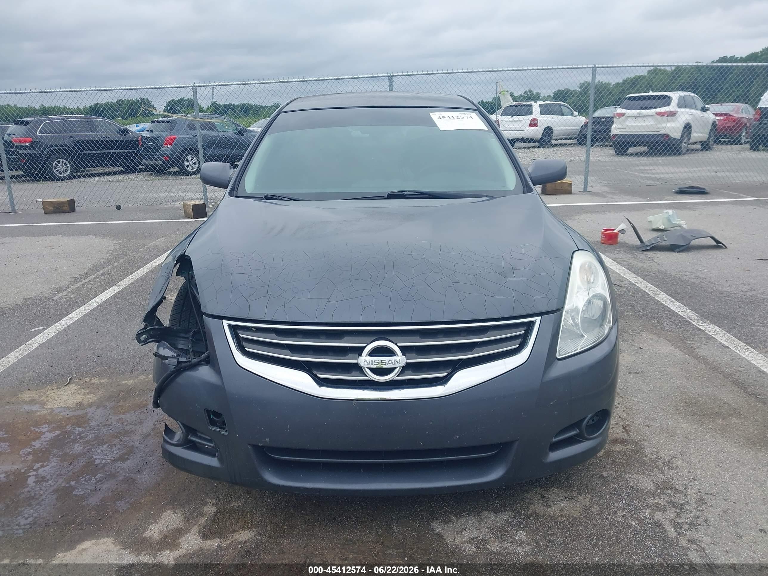 2012 Nissan Altima 2.5 S Gray vin: 1N4AL2AP5CC218091