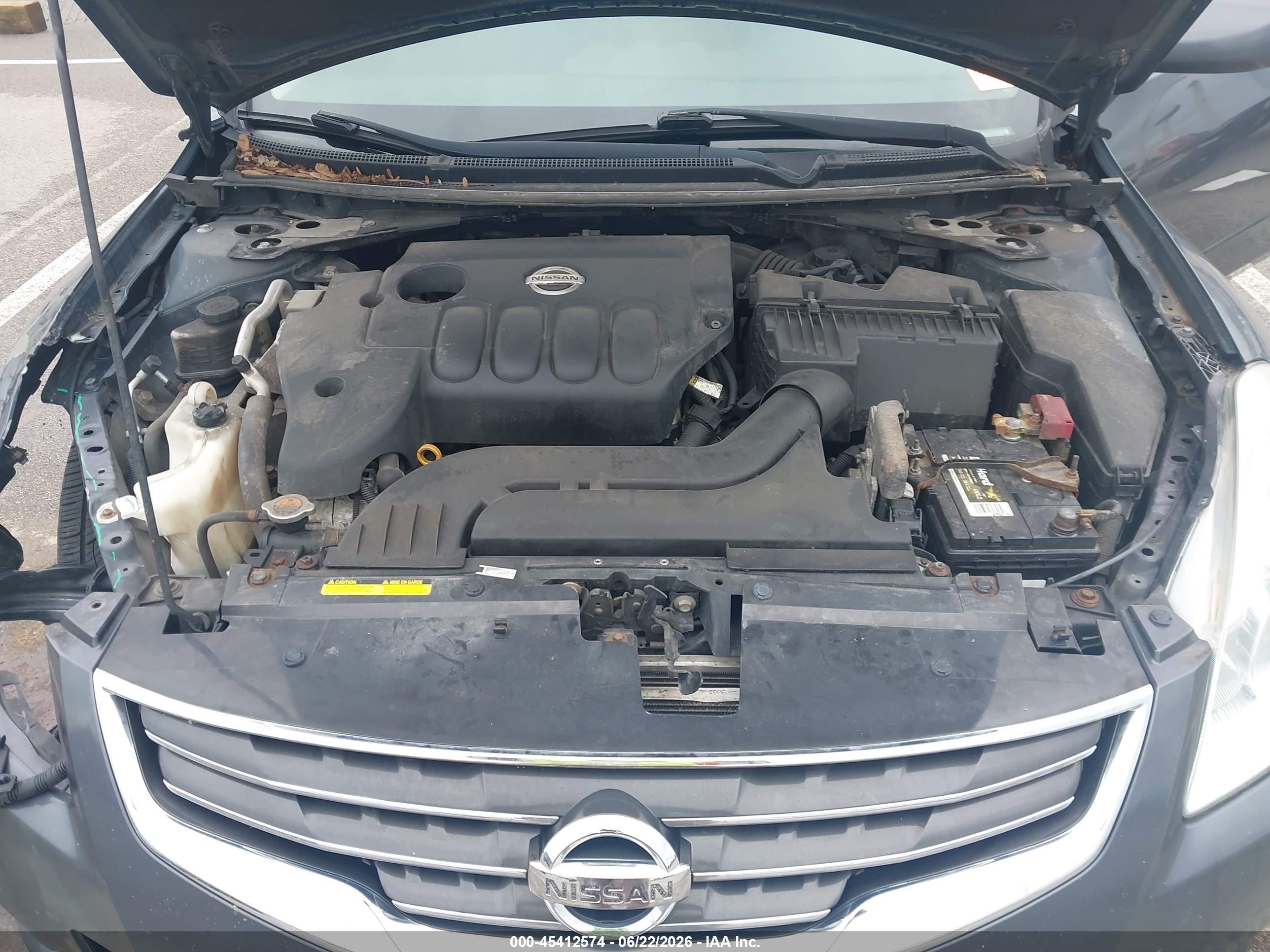 2012 Nissan Altima 2.5 S Gray vin: 1N4AL2AP5CC218091