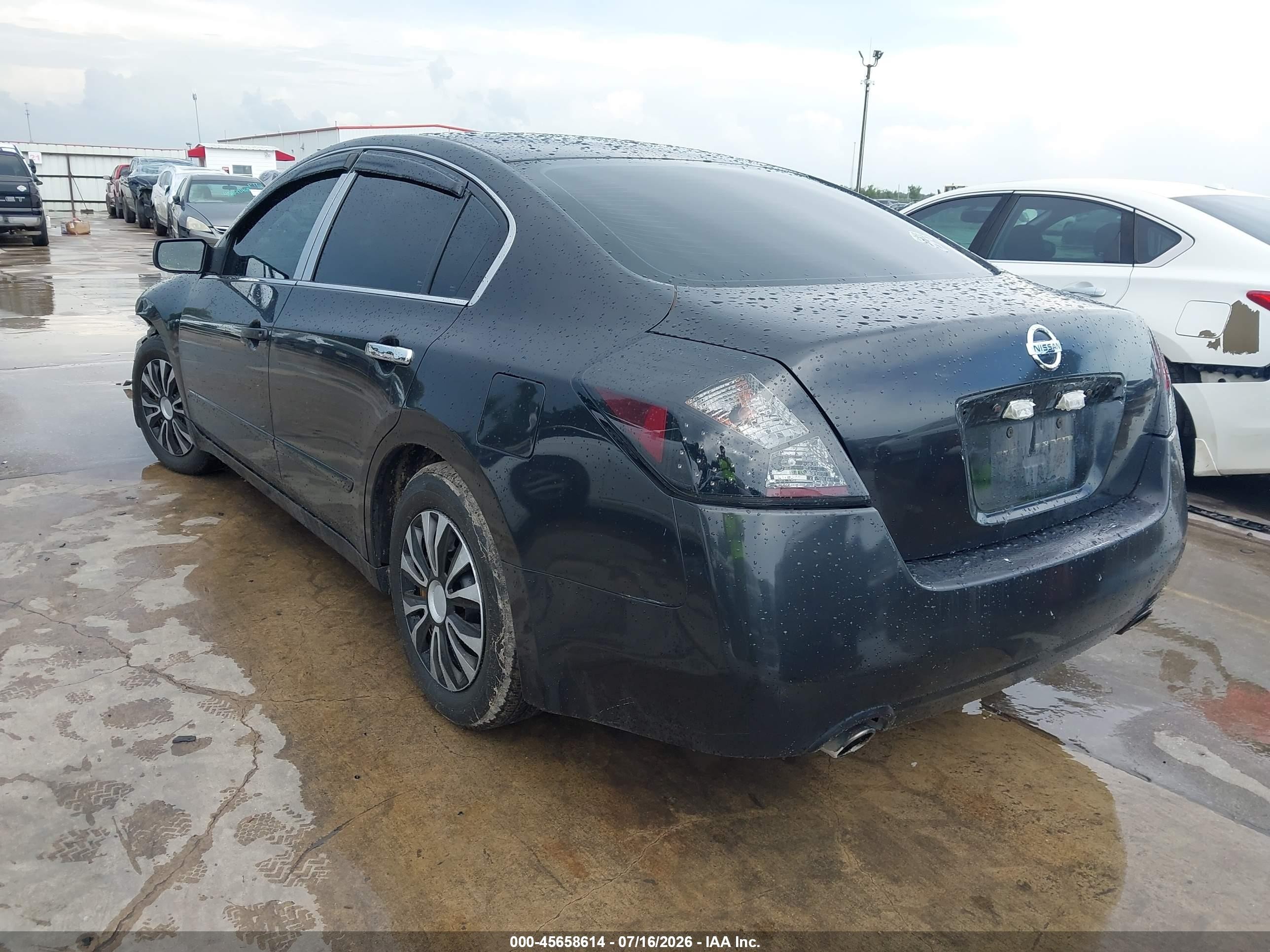 2012 Nissan Altima 2.5 S Black vin: 1N4AL2AP5CC227776