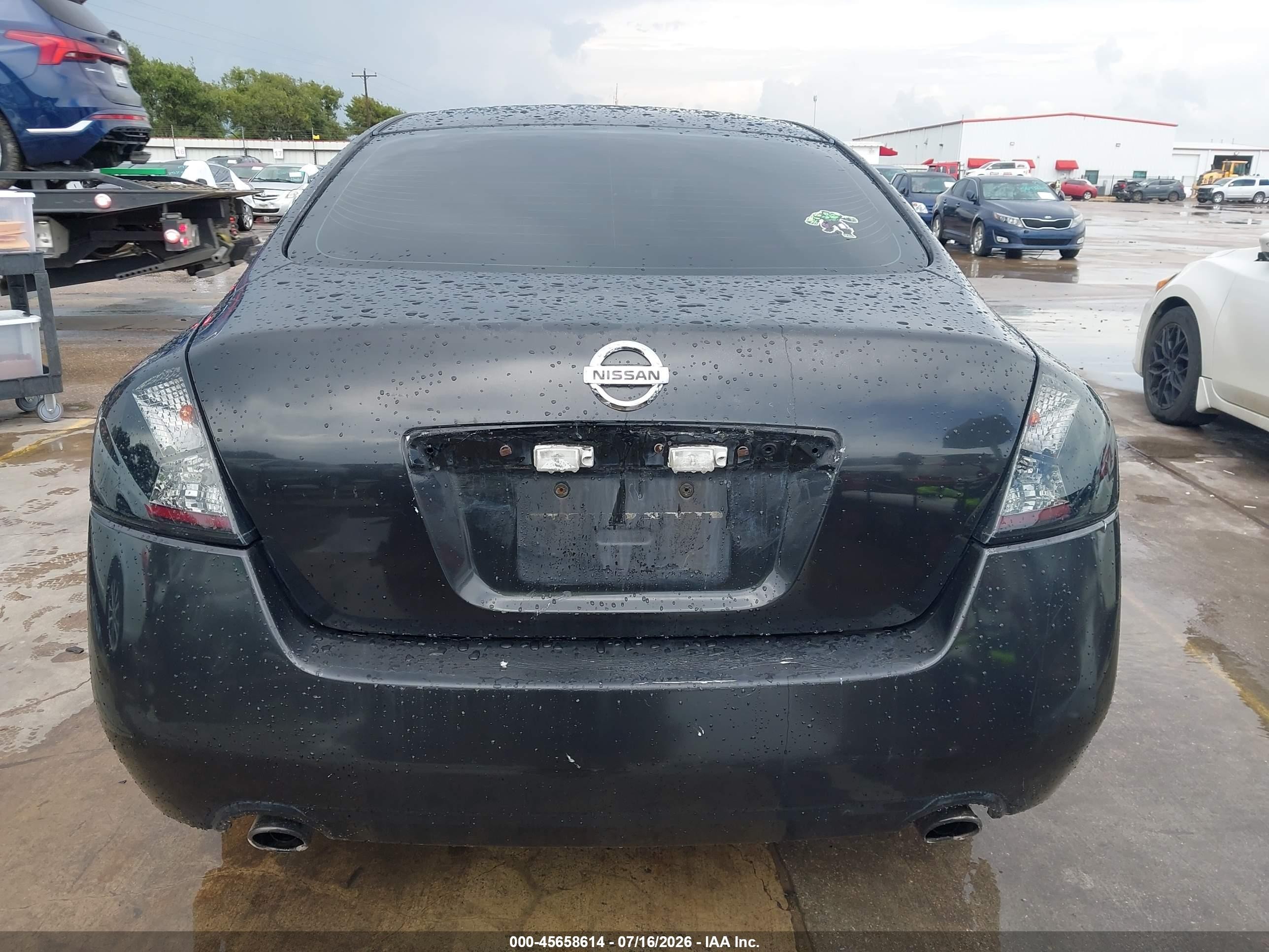2012 Nissan Altima 2.5 S Black vin: 1N4AL2AP5CC227776