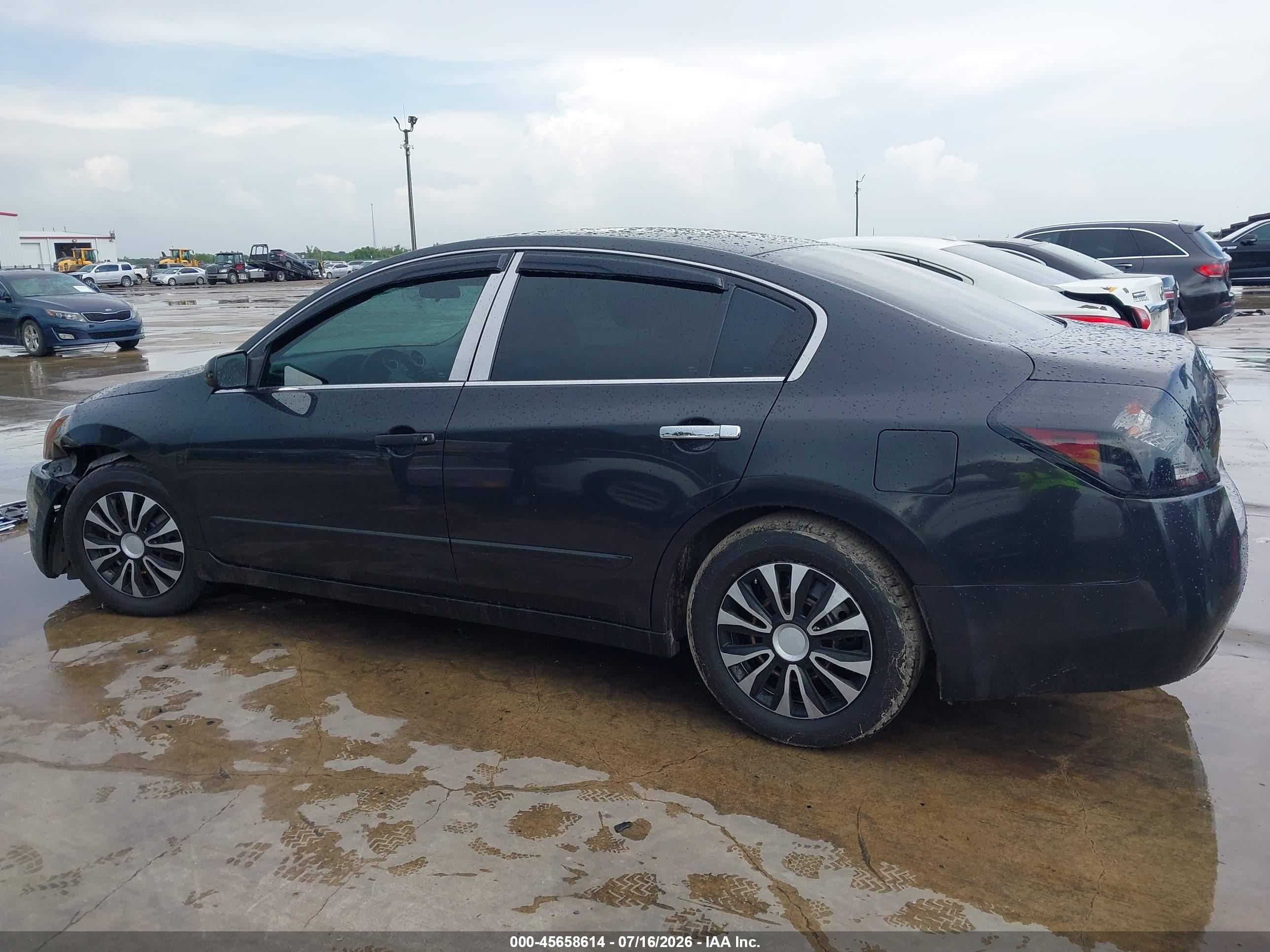 2012 Nissan Altima 2.5 S Black vin: 1N4AL2AP5CC227776