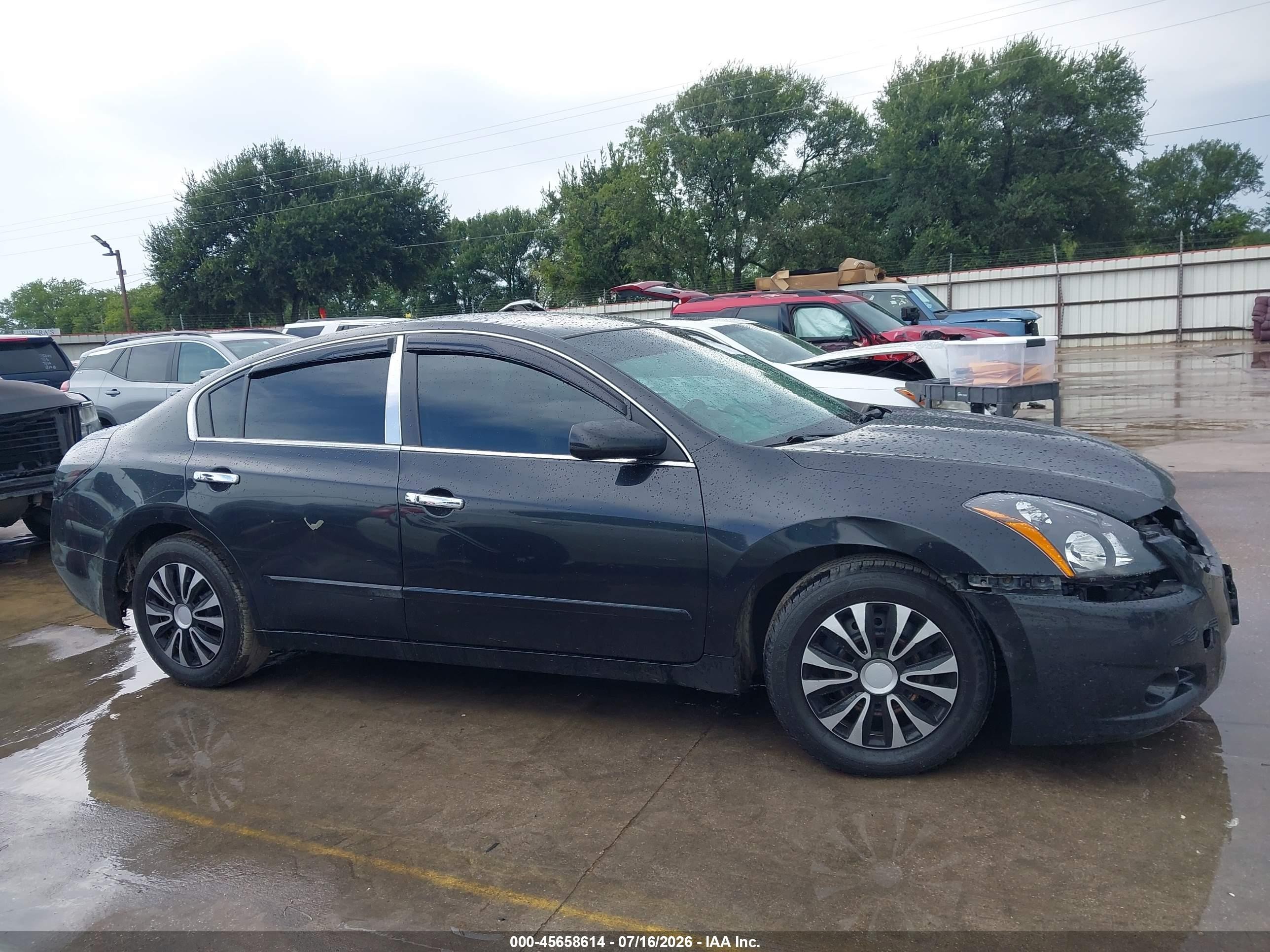 2012 Nissan Altima 2.5 S Black vin: 1N4AL2AP5CC227776