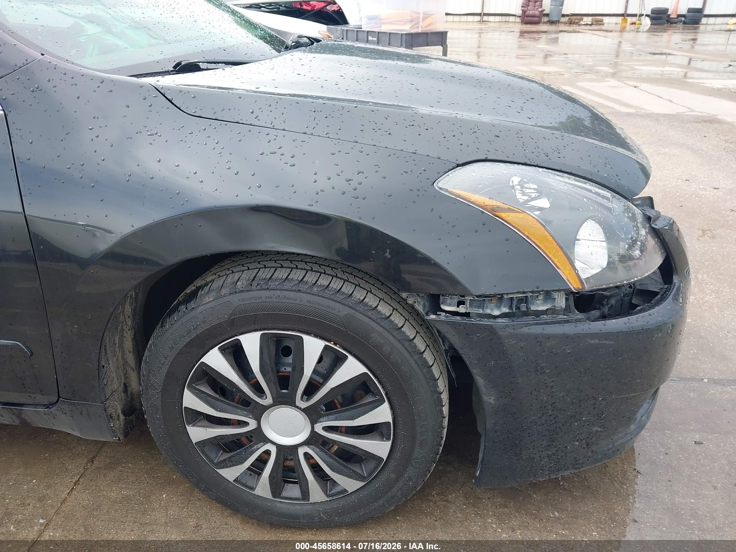 2012 Nissan Altima 2.5 S Black vin: 1N4AL2AP5CC227776