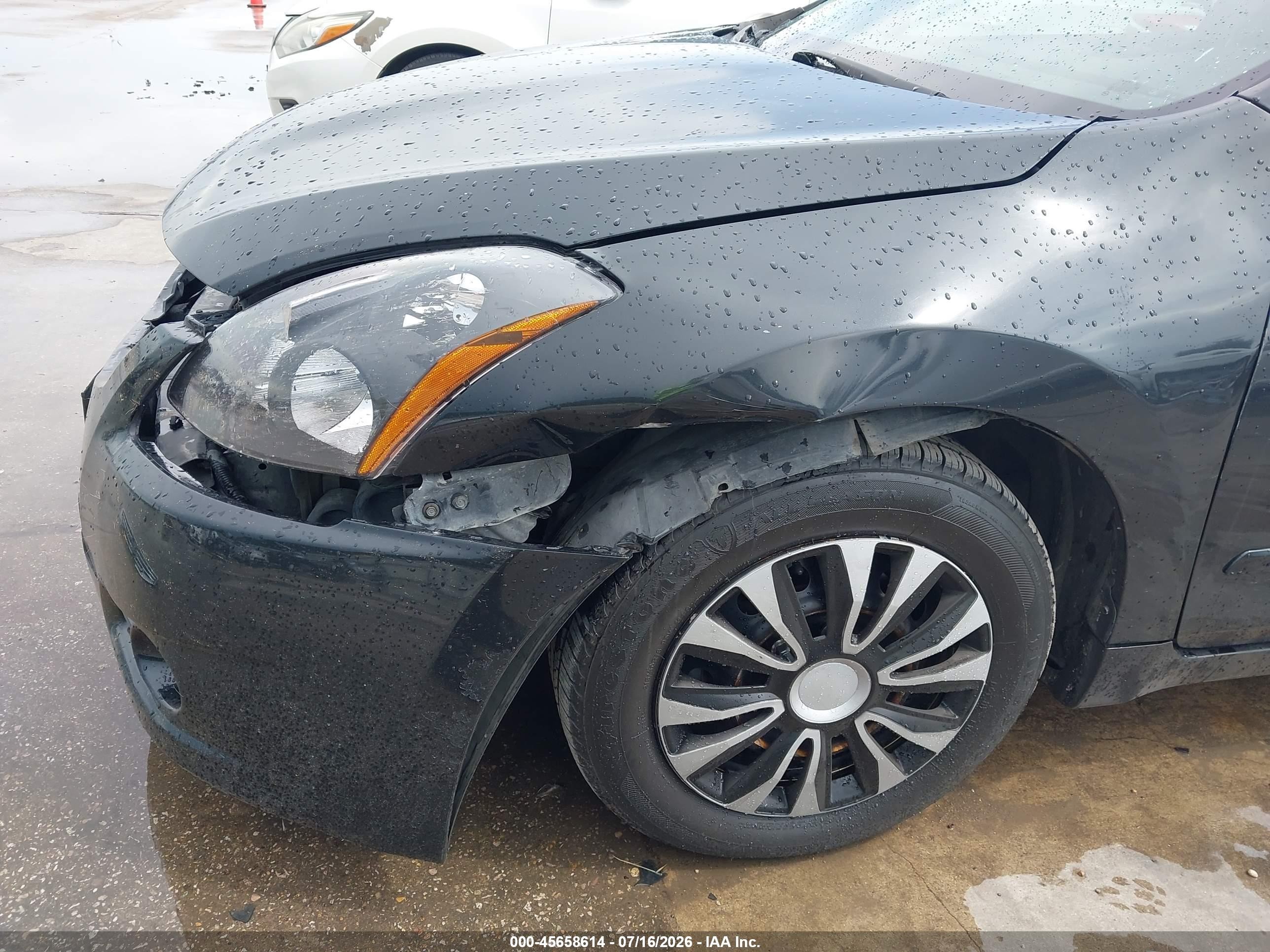 2012 Nissan Altima 2.5 S Black vin: 1N4AL2AP5CC227776