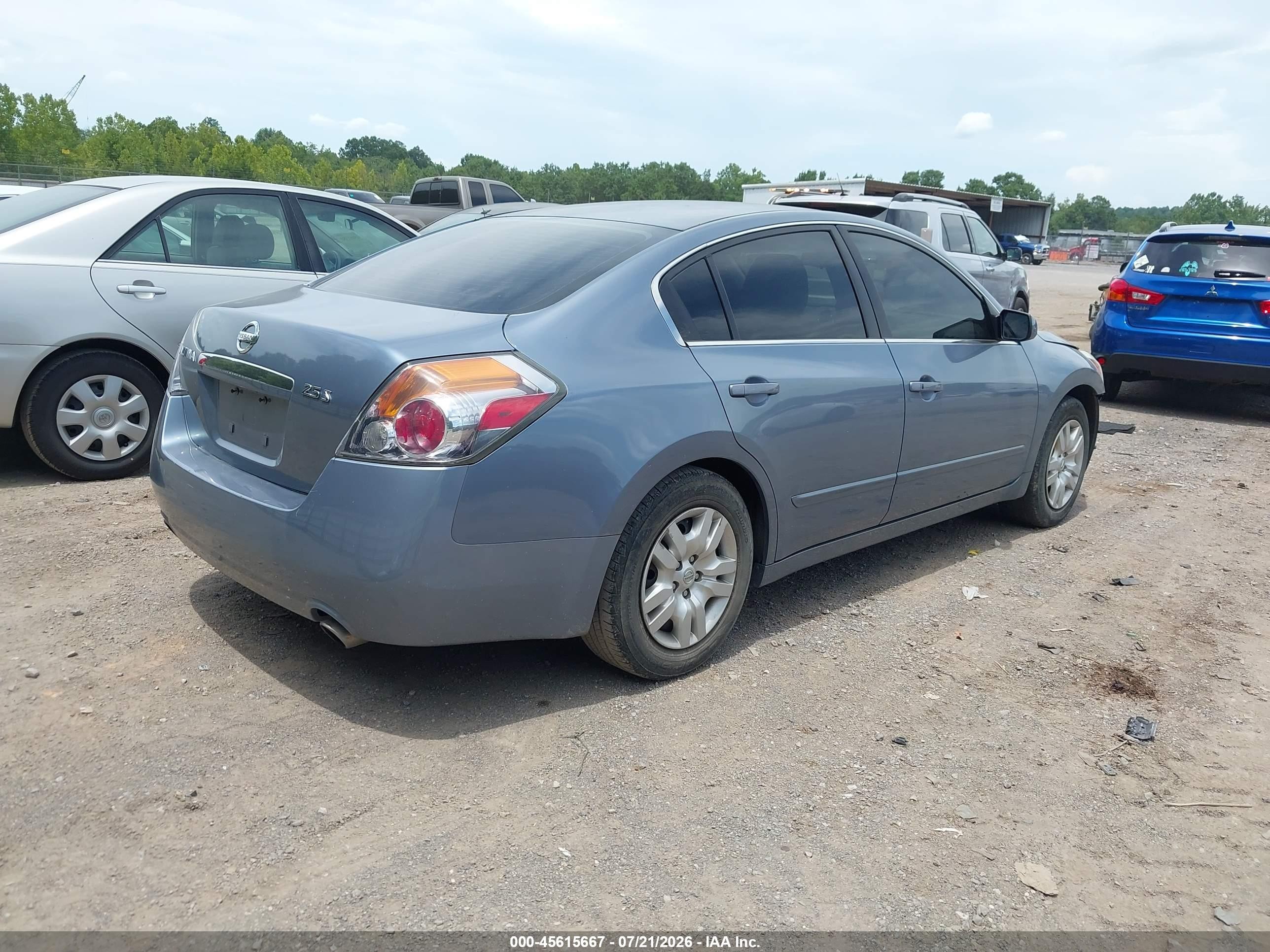 2012 Nissan Altima 2.5 S Blue vin: 1N4AL2AP5CC238941