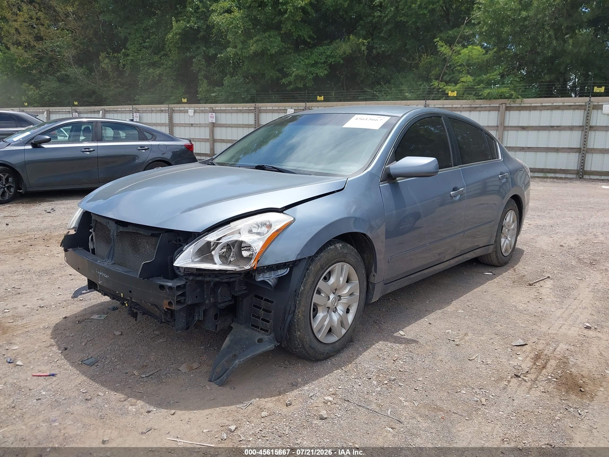 2012 Nissan Altima 2.5 S Blue vin: 1N4AL2AP5CC238941