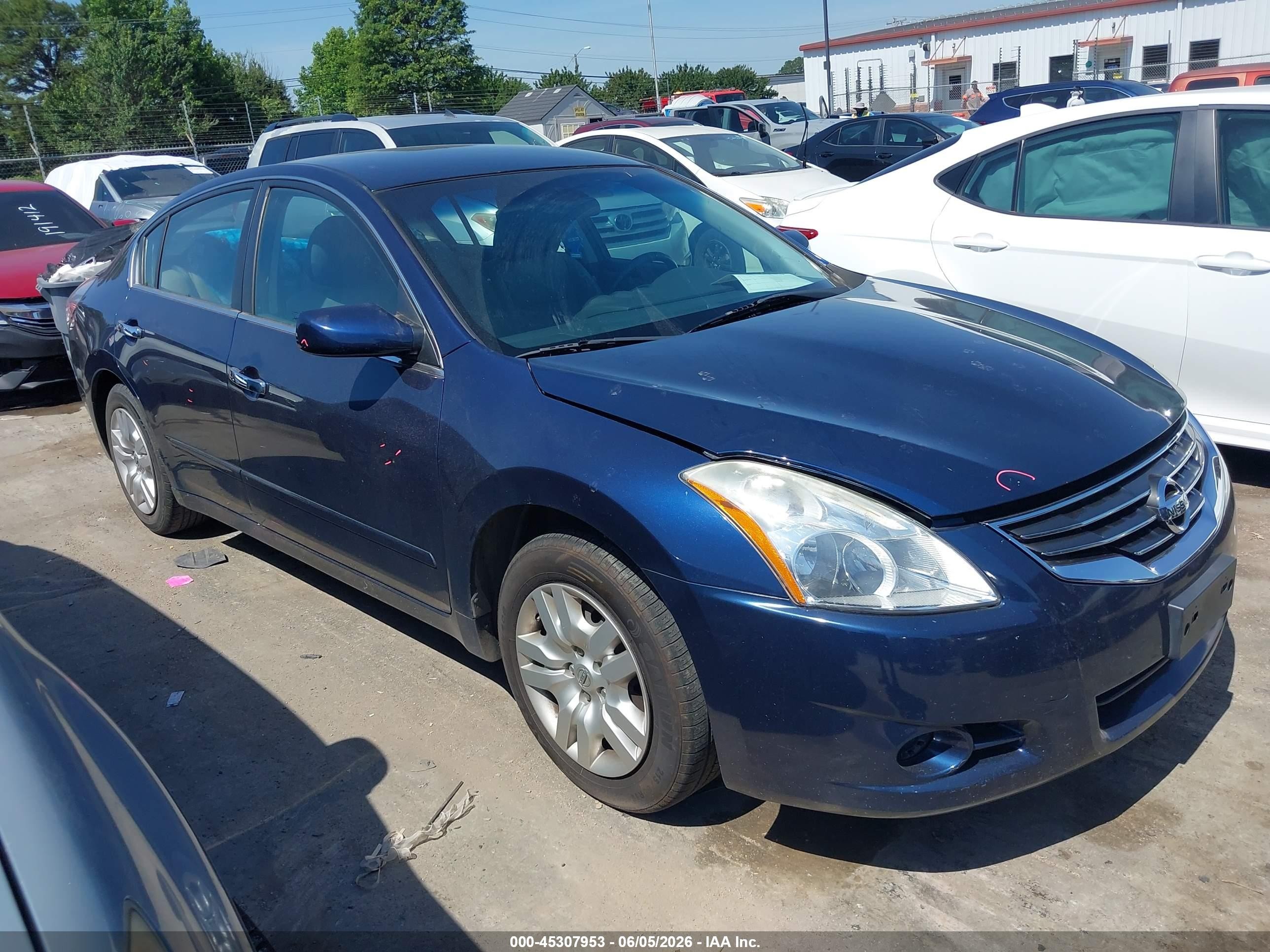 2012 Nissan Altima 2.5 S Синий vin: 1N4AL2AP5CC239054