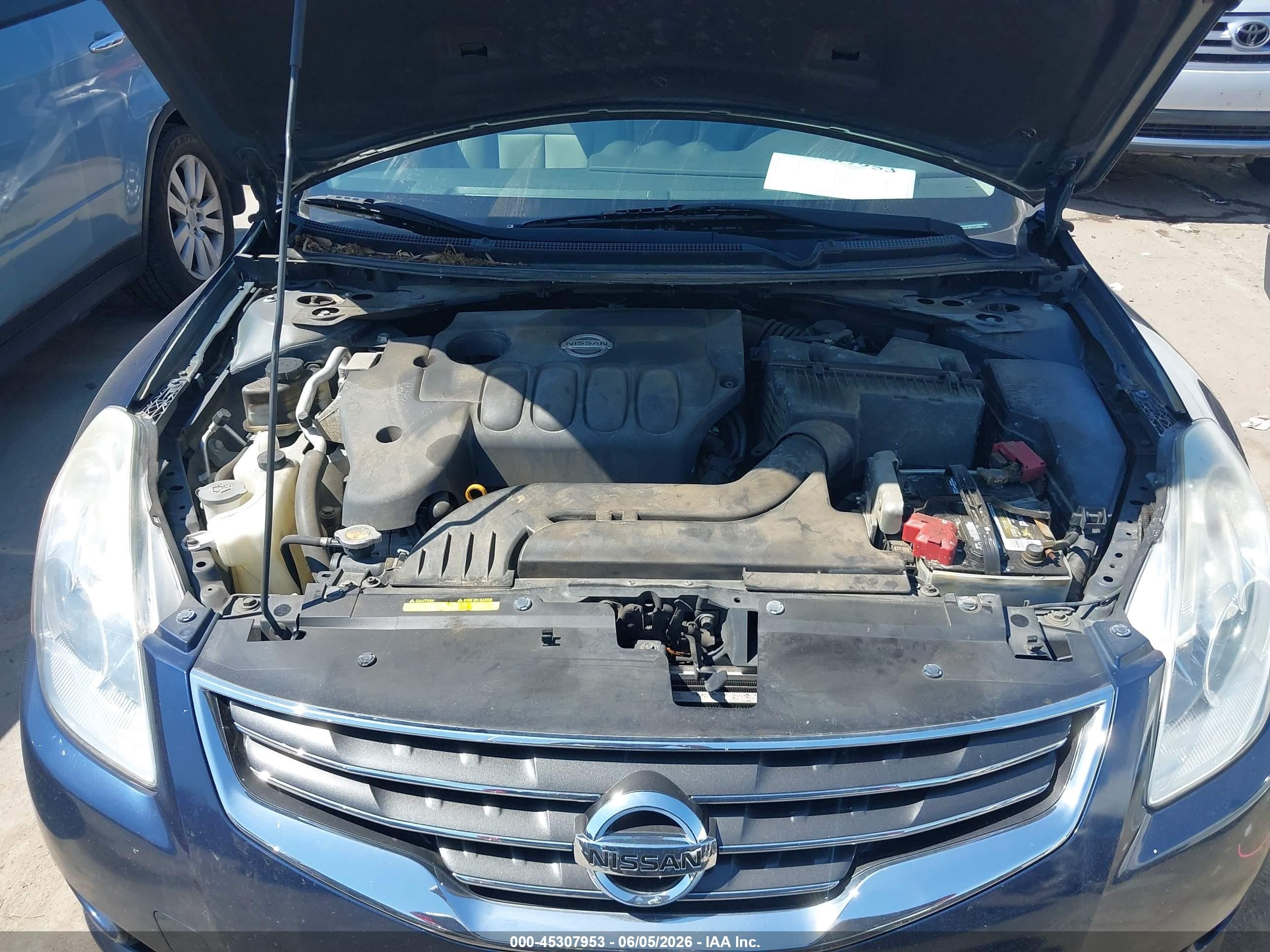 2012 Nissan Altima 2.5 S Синий vin: 1N4AL2AP5CC239054