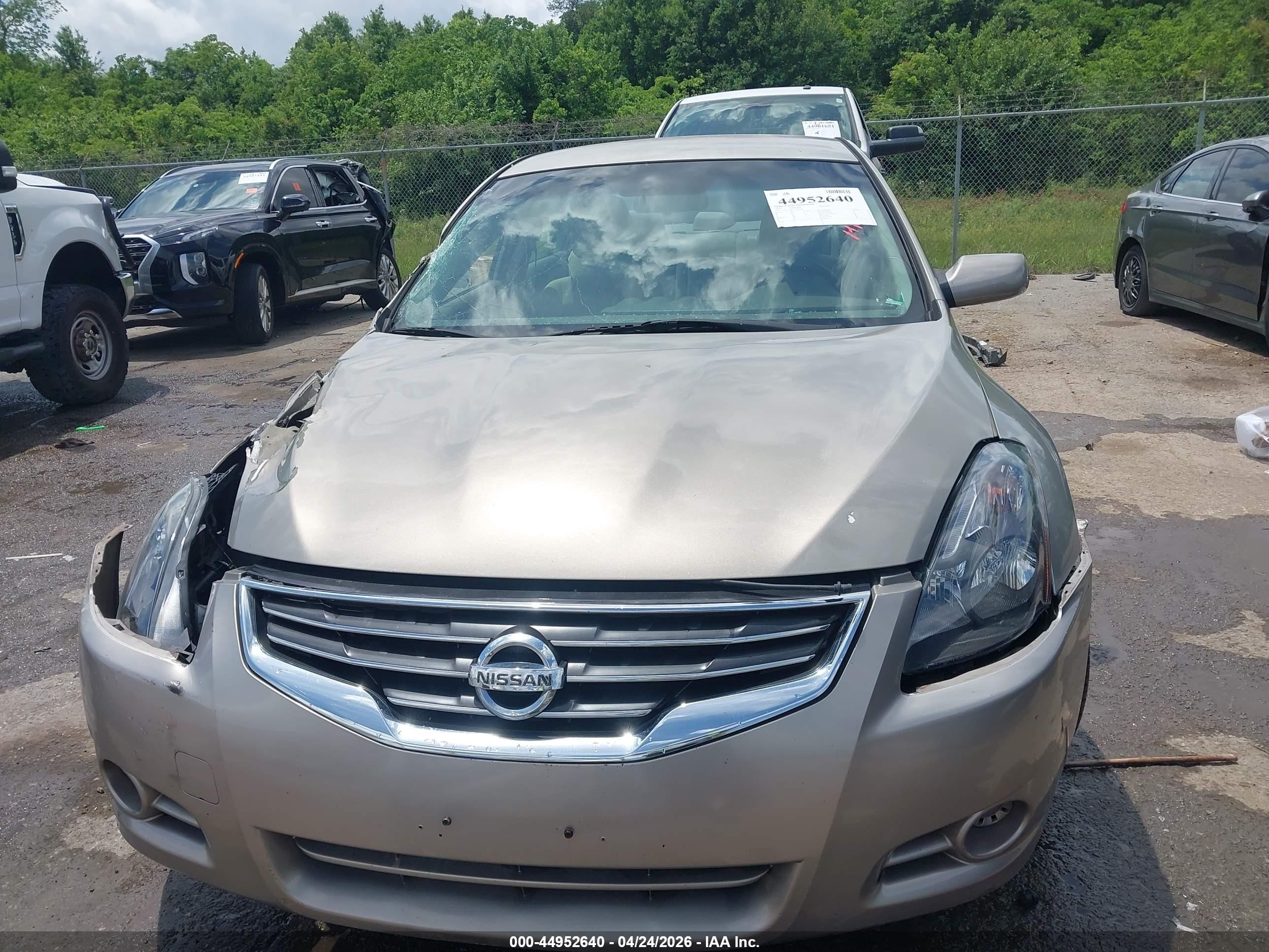 2012 Nissan Altima 2.5 S Beige vin: 1N4AL2AP5CC249857