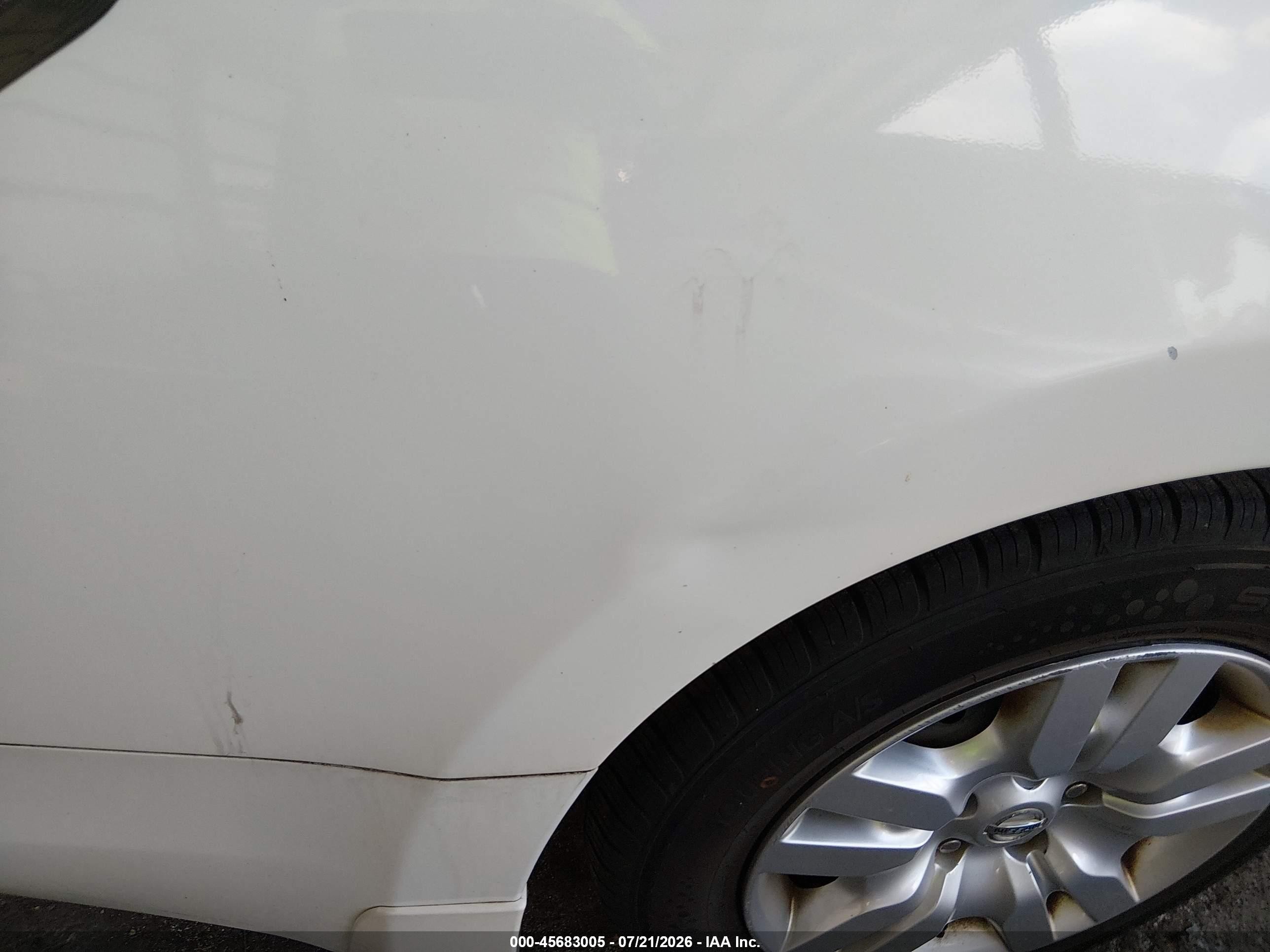 2012 Nissan Altima 2.5 S White vin: 1N4AL2AP5CC251642
