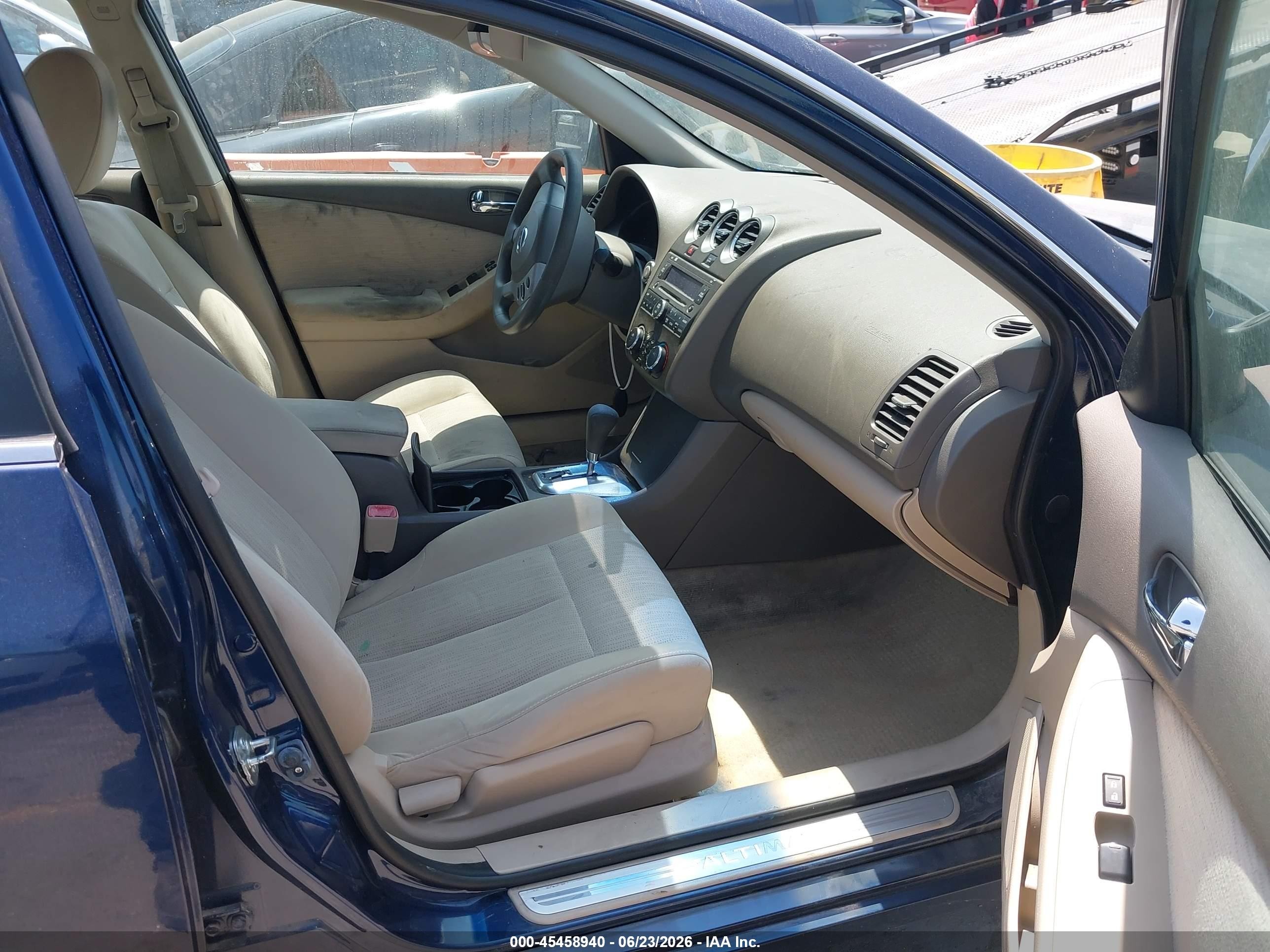 2012 Nissan Altima 2.5 S Синий vin: 1N4AL2AP5CC256095