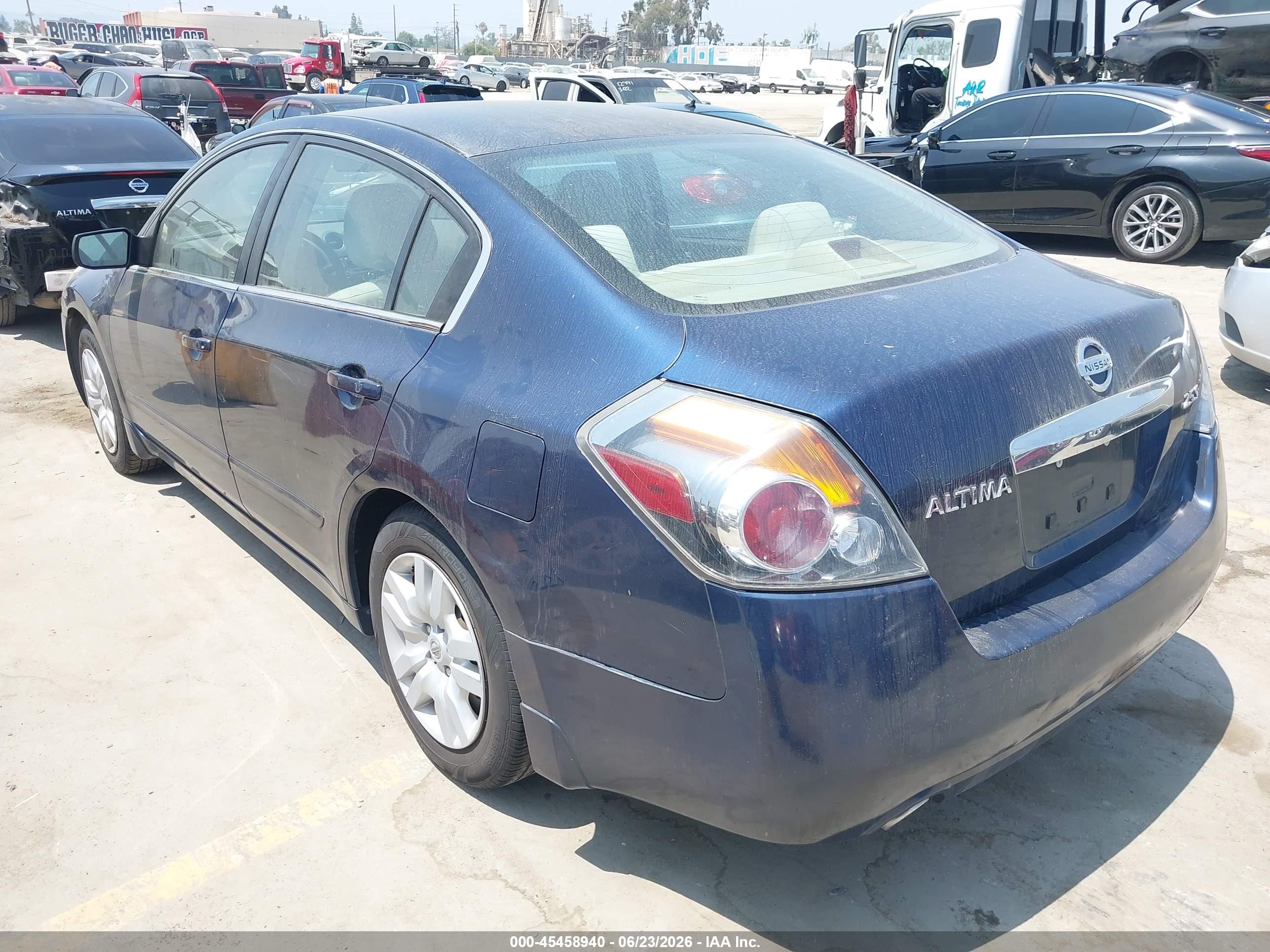 2012 Nissan Altima 2.5 S Синий vin: 1N4AL2AP5CC256095
