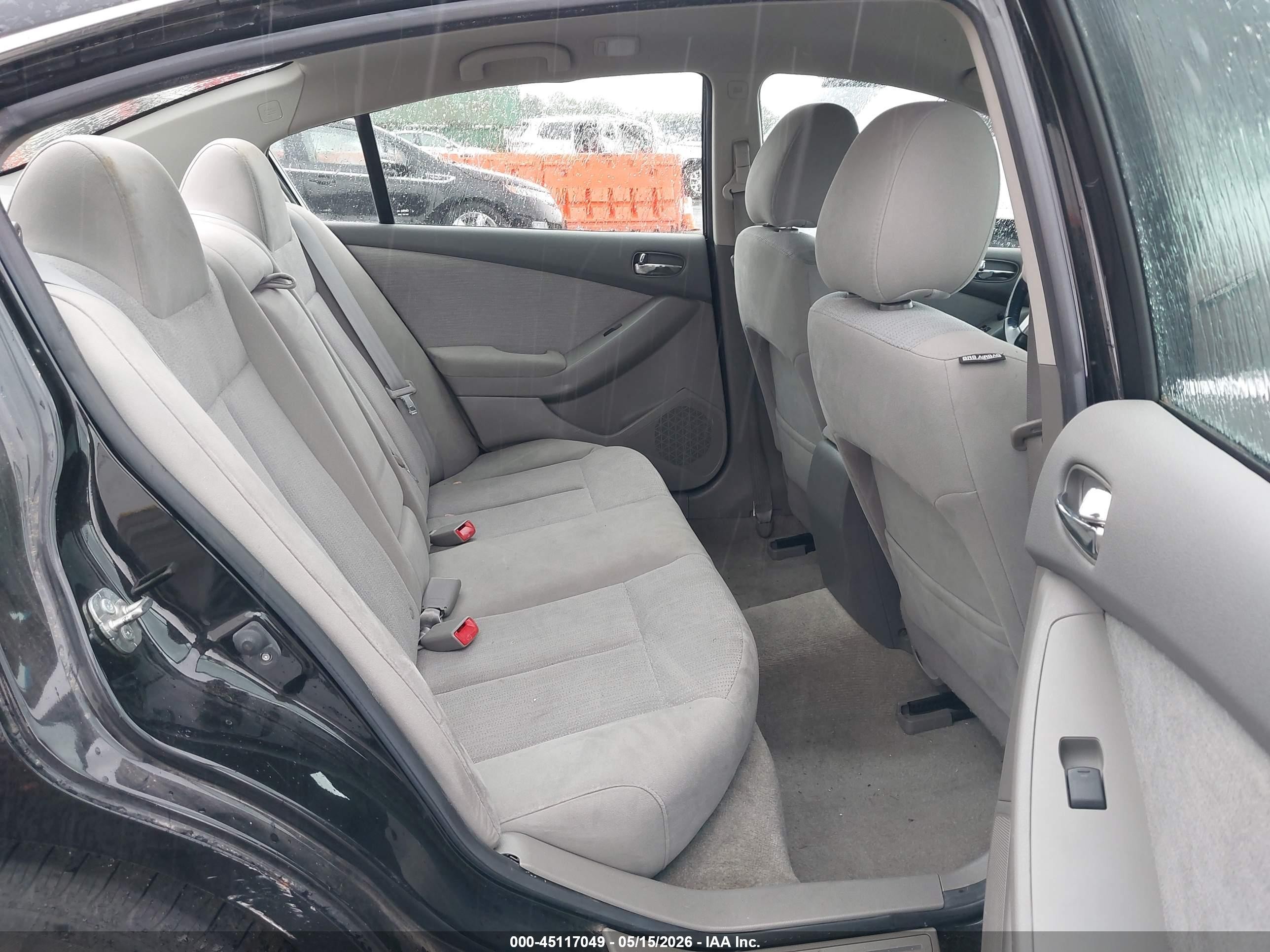 2012 Nissan Altima 2.5 S Black vin: 1N4AL2AP5CN402872