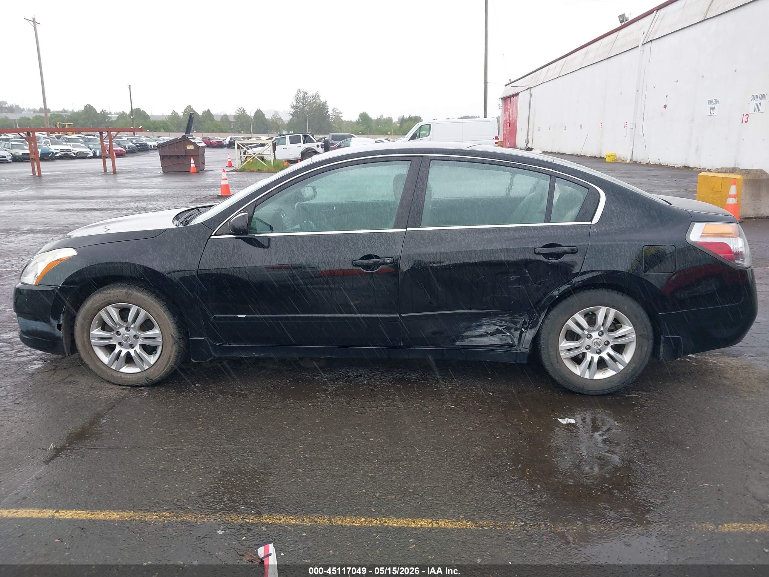 2012 Nissan Altima 2.5 S Black vin: 1N4AL2AP5CN402872