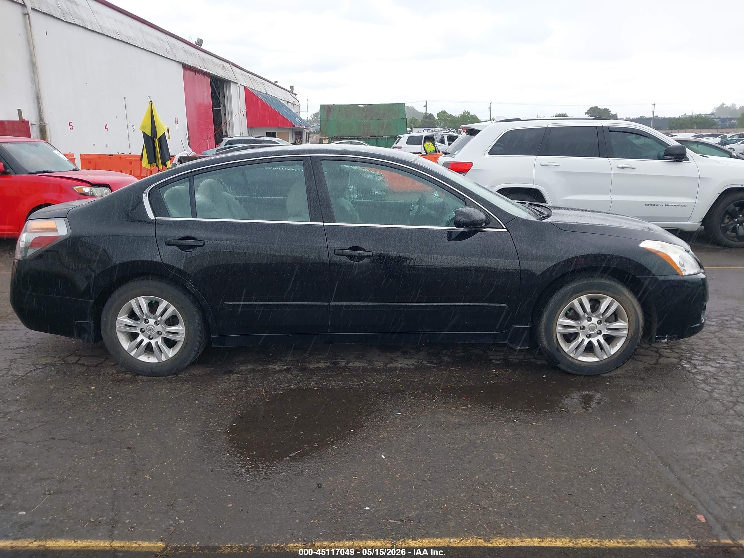 2012 Nissan Altima 2.5 S Black vin: 1N4AL2AP5CN402872