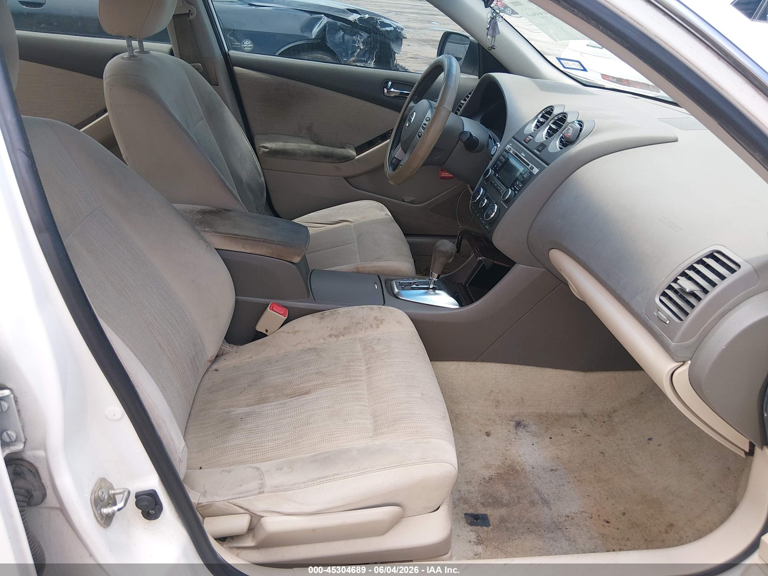 2012 Nissan Altima 2.5 S White vin: 1N4AL2AP5CN405299
