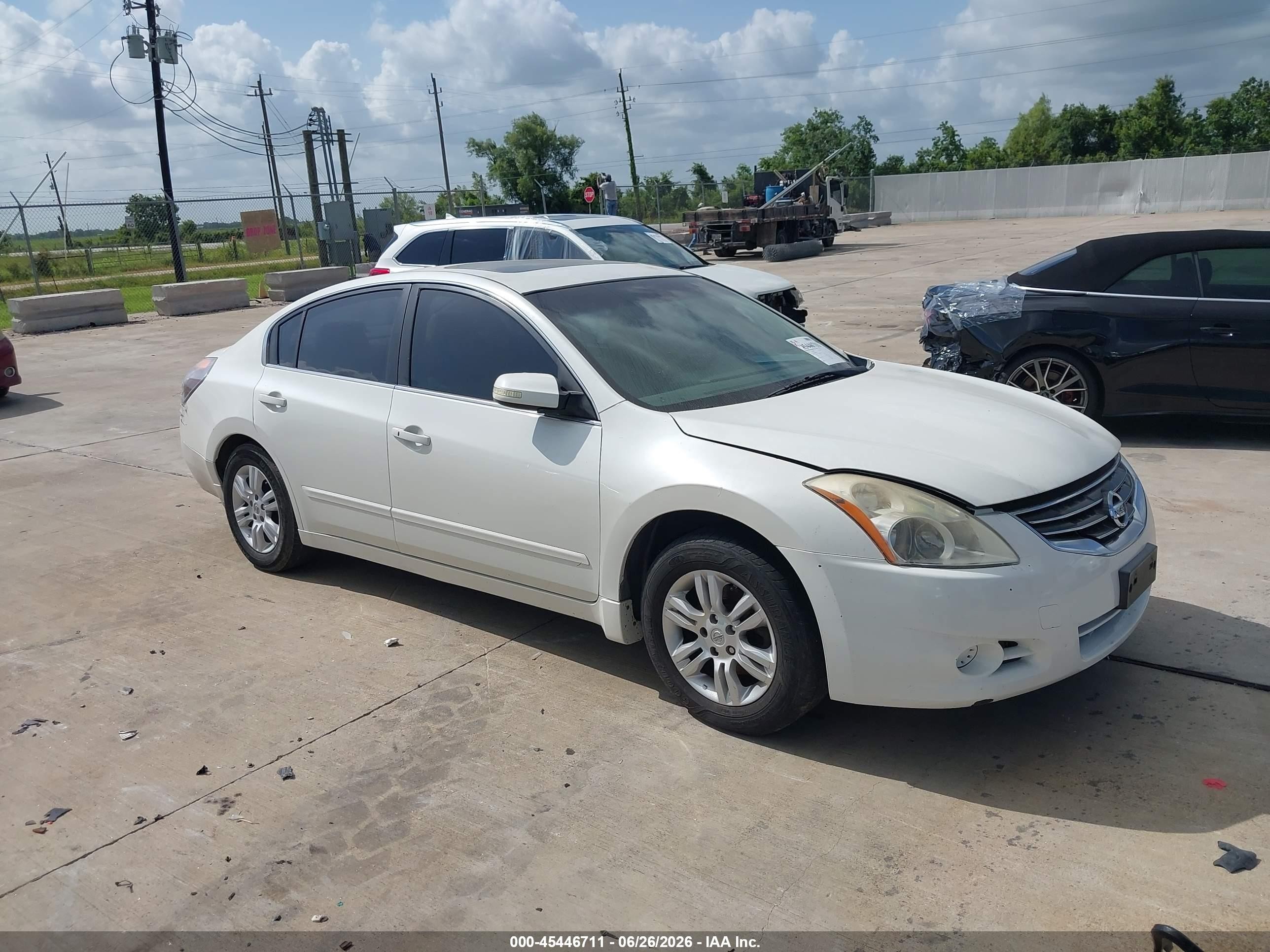 2012 Nissan Altima 2.5 S Белый vin: 1N4AL2AP5CN413287