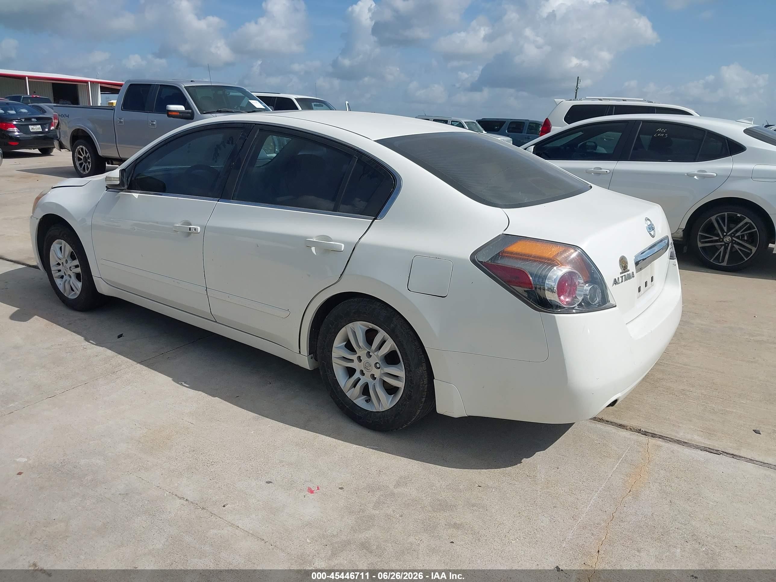 2012 Nissan Altima 2.5 S Белый vin: 1N4AL2AP5CN413287