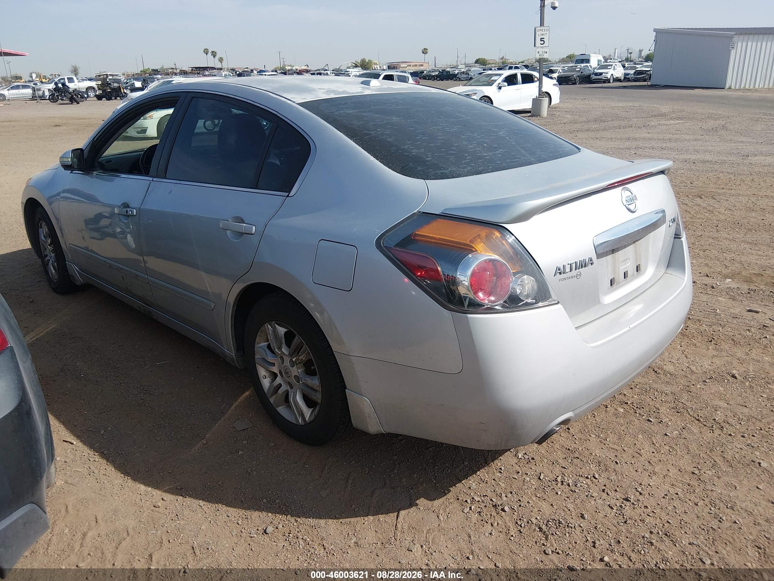 2012 Nissan Altima 2.5 S Silver vin: 1N4AL2AP5CN413354