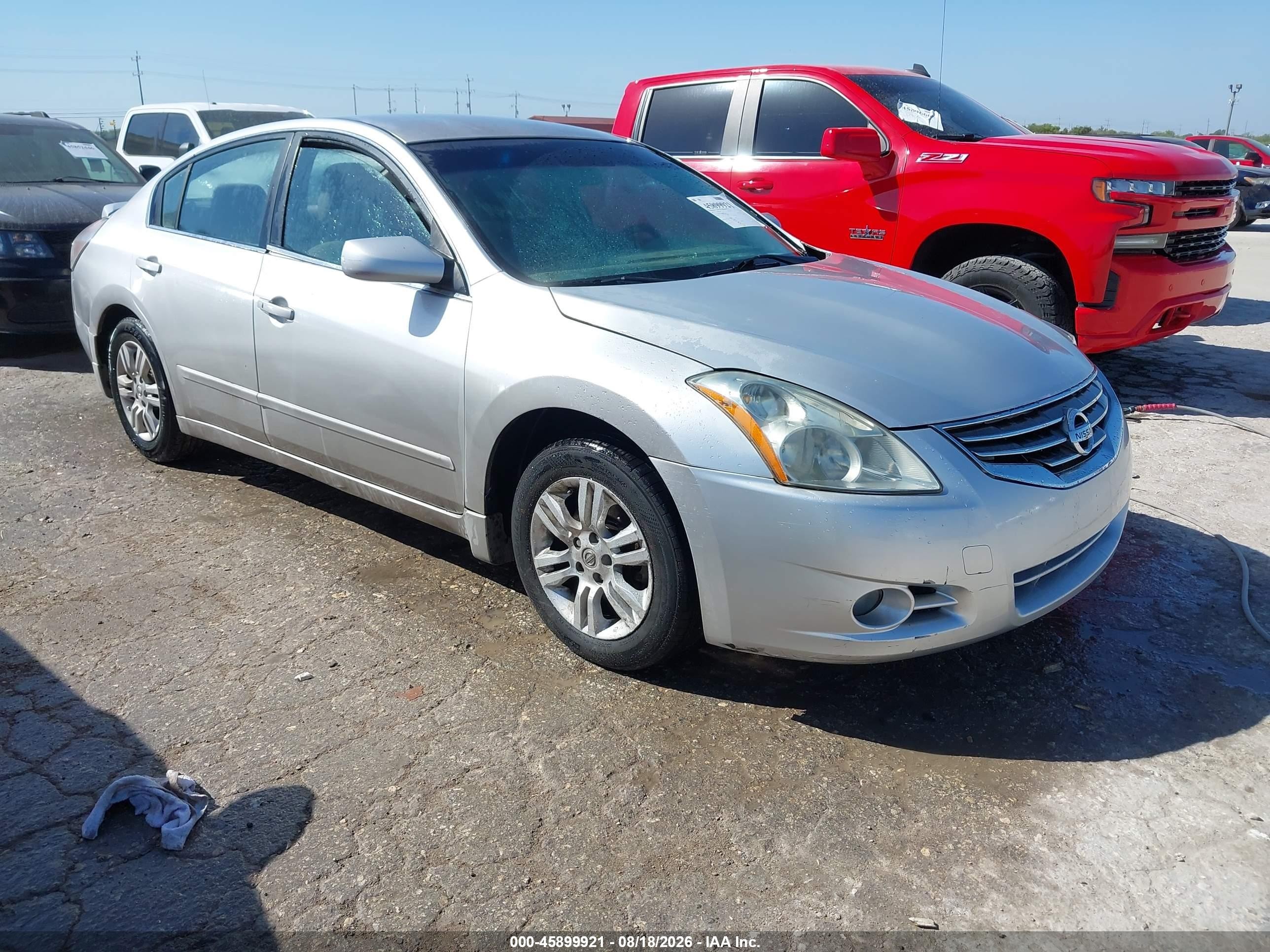 2012 Nissan Altima 2.5 S Silver vin: 1N4AL2AP5CN419087