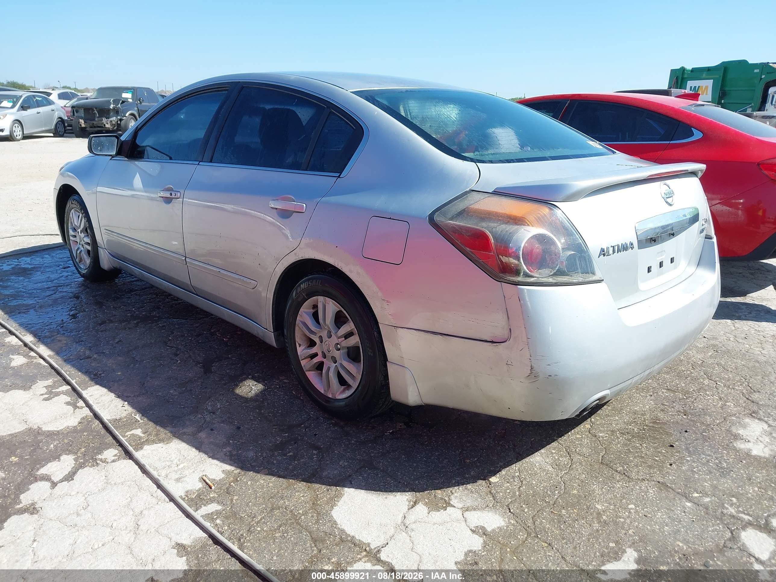 2012 Nissan Altima 2.5 S Silver vin: 1N4AL2AP5CN419087