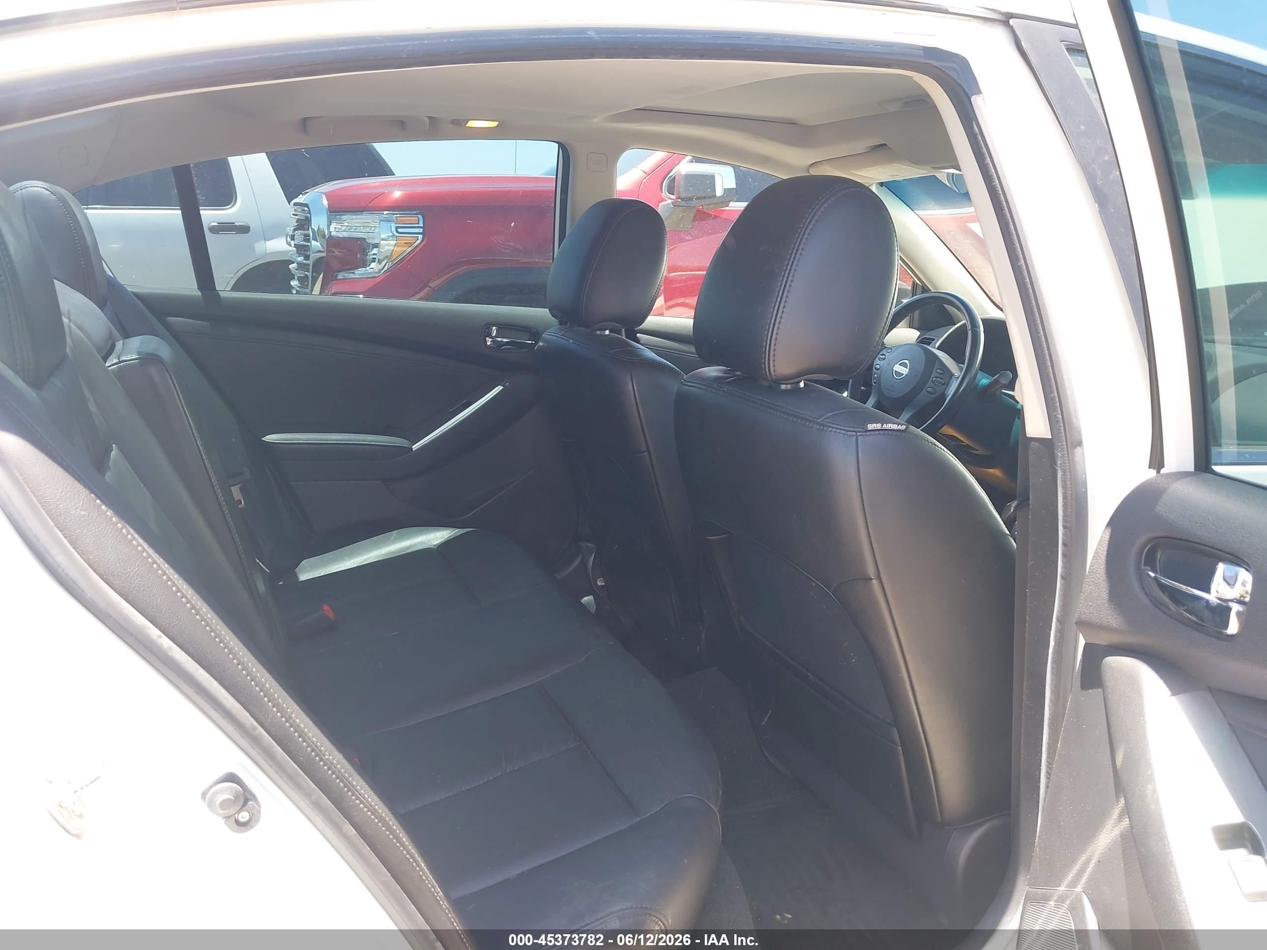 2012 Nissan Altima 2.5 S White vin: 1N4AL2AP5CN423530