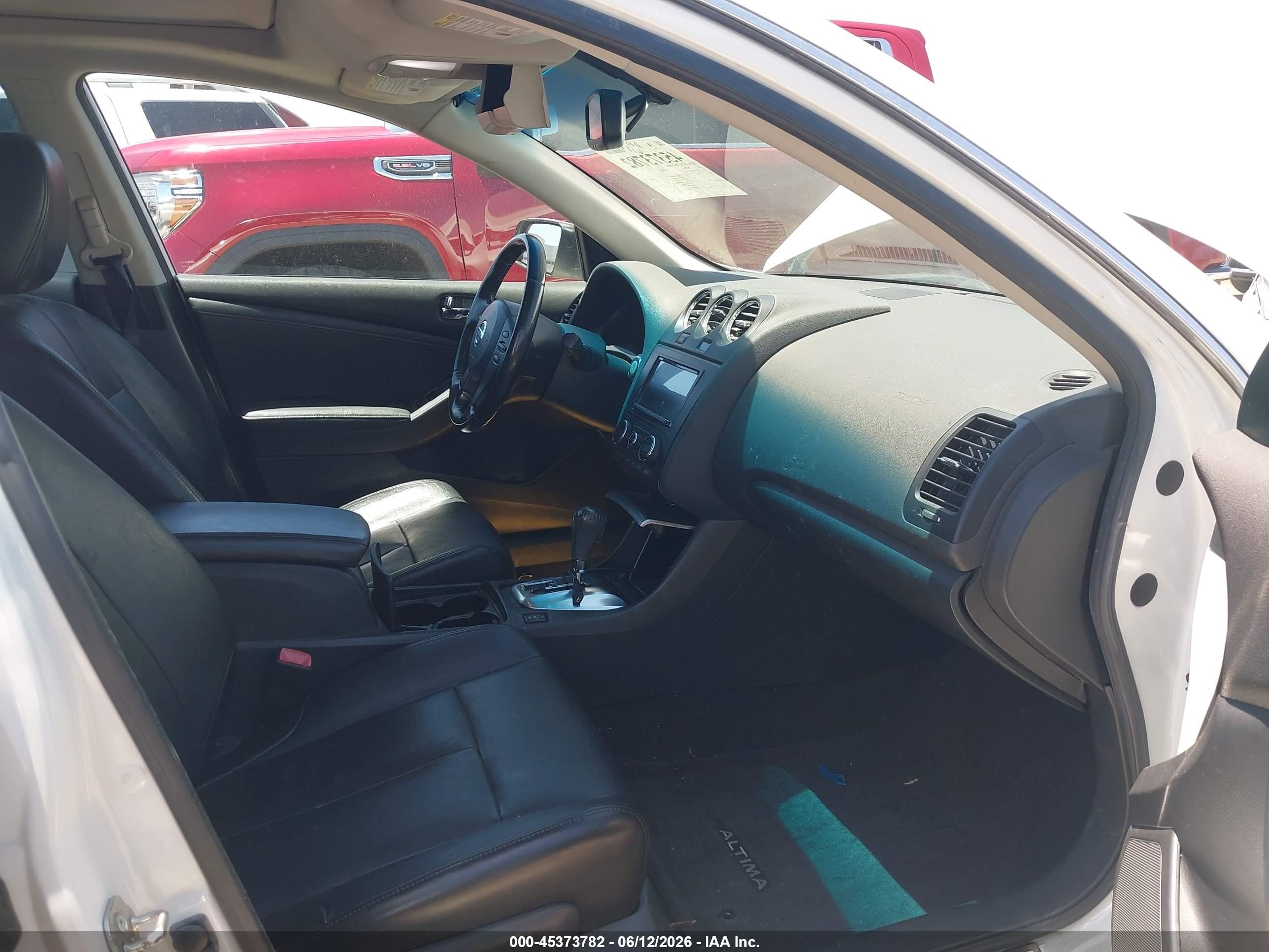 2012 Nissan Altima 2.5 S White vin: 1N4AL2AP5CN423530