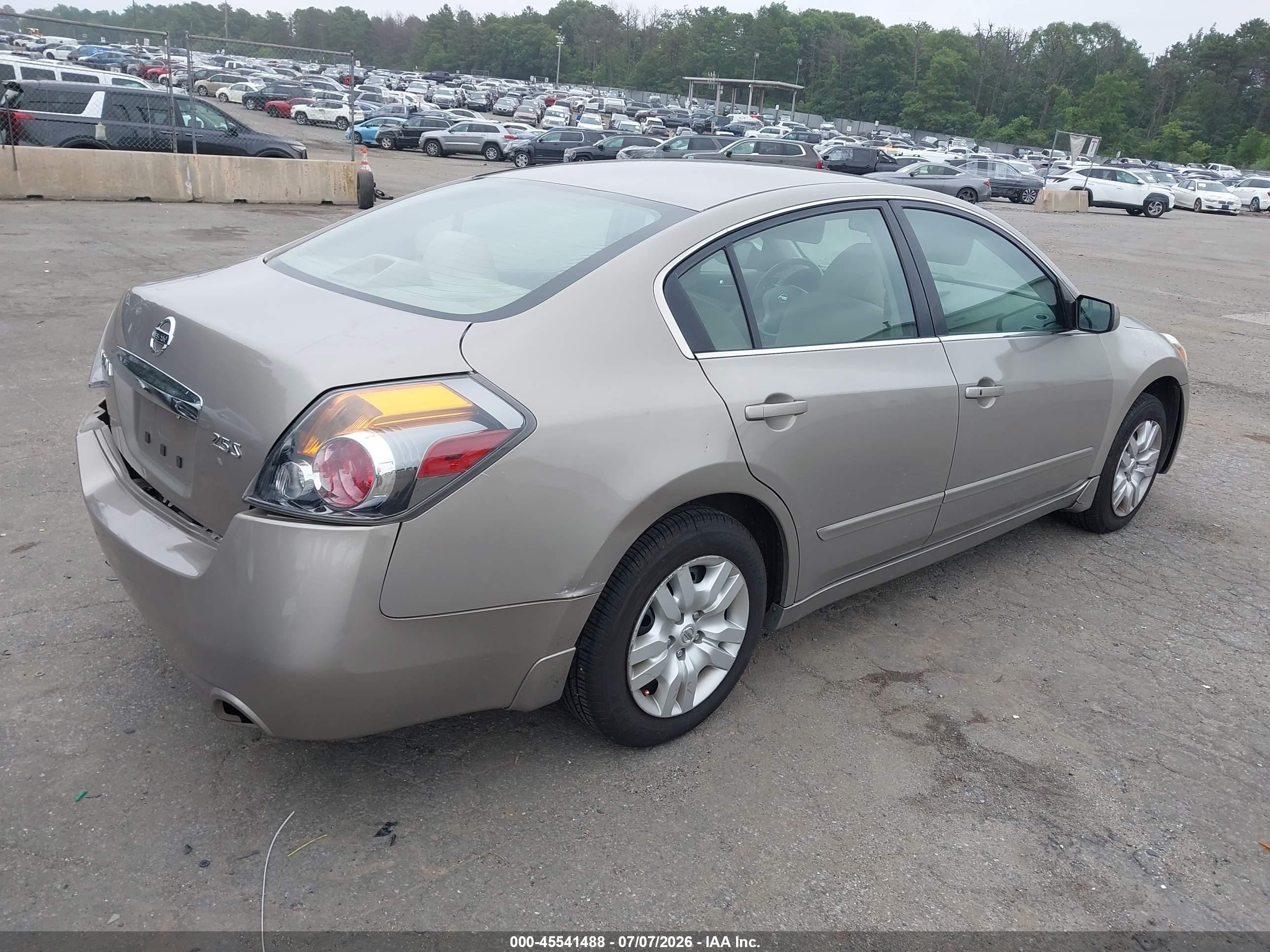 2012 Nissan Altima 2.5 S Серый vin: 1N4AL2AP5CN425553