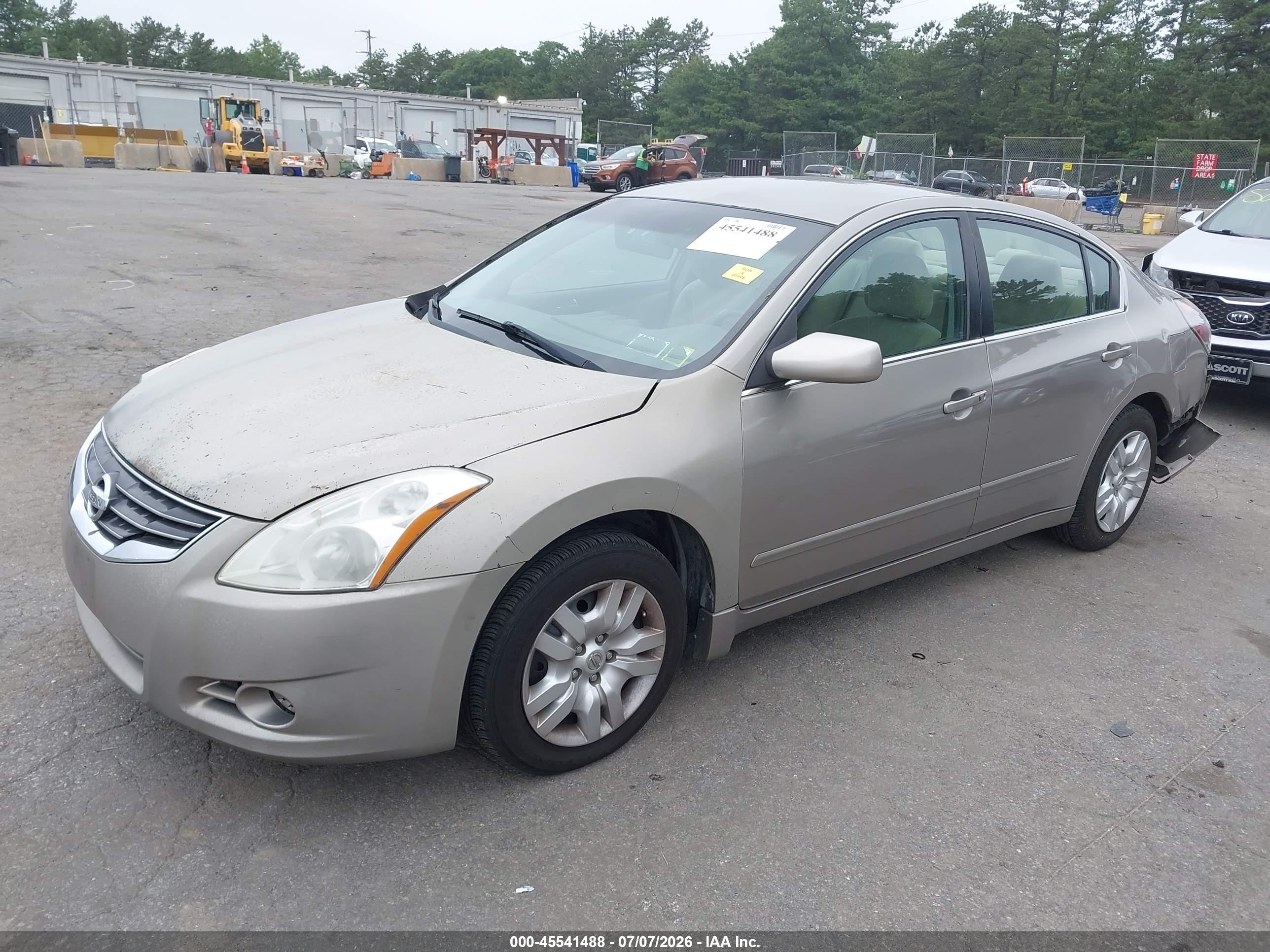2012 Nissan Altima 2.5 S Серый vin: 1N4AL2AP5CN425553