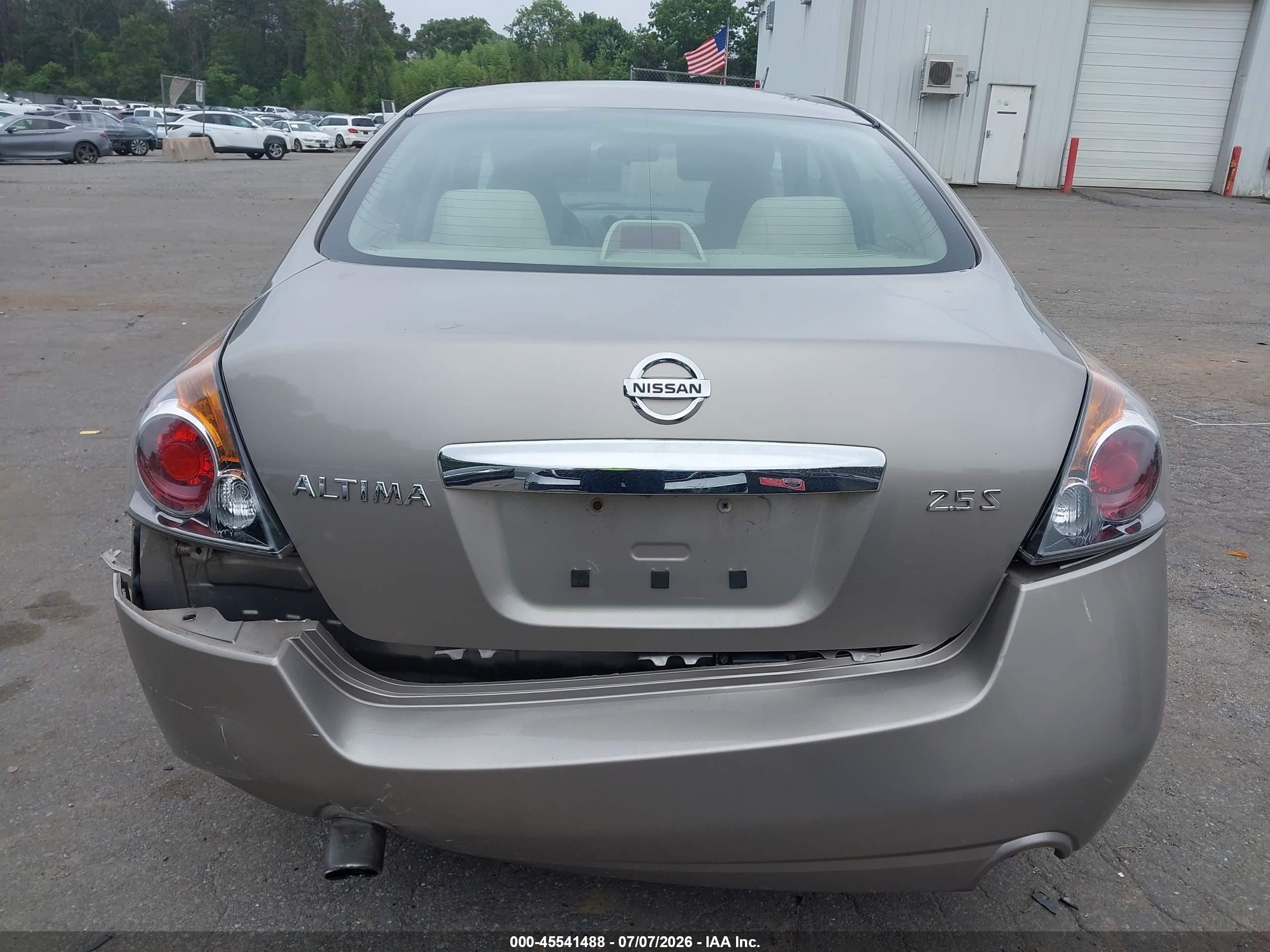 2012 Nissan Altima 2.5 S Серый vin: 1N4AL2AP5CN425553