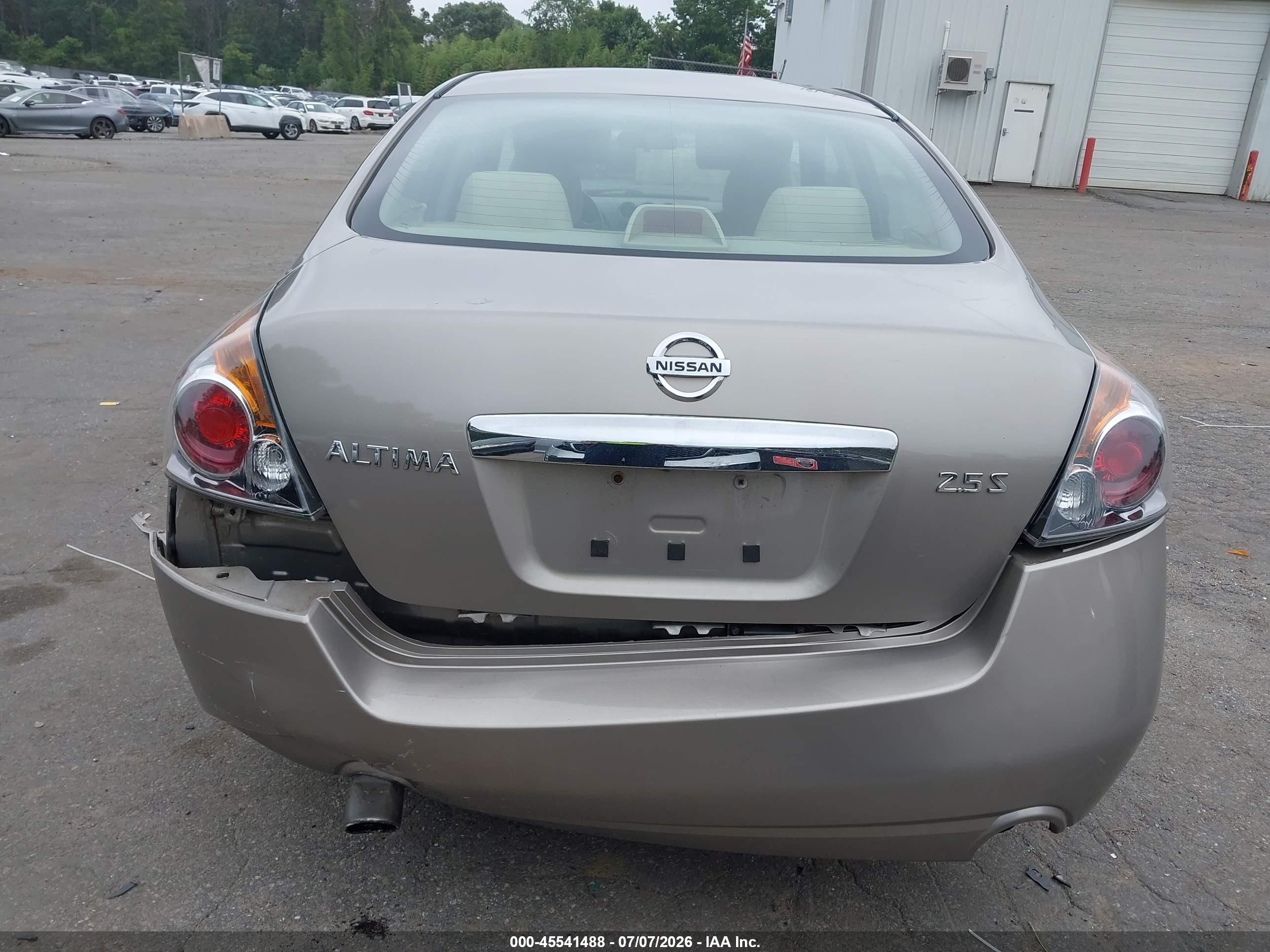 2012 Nissan Altima 2.5 S Серый vin: 1N4AL2AP5CN425553