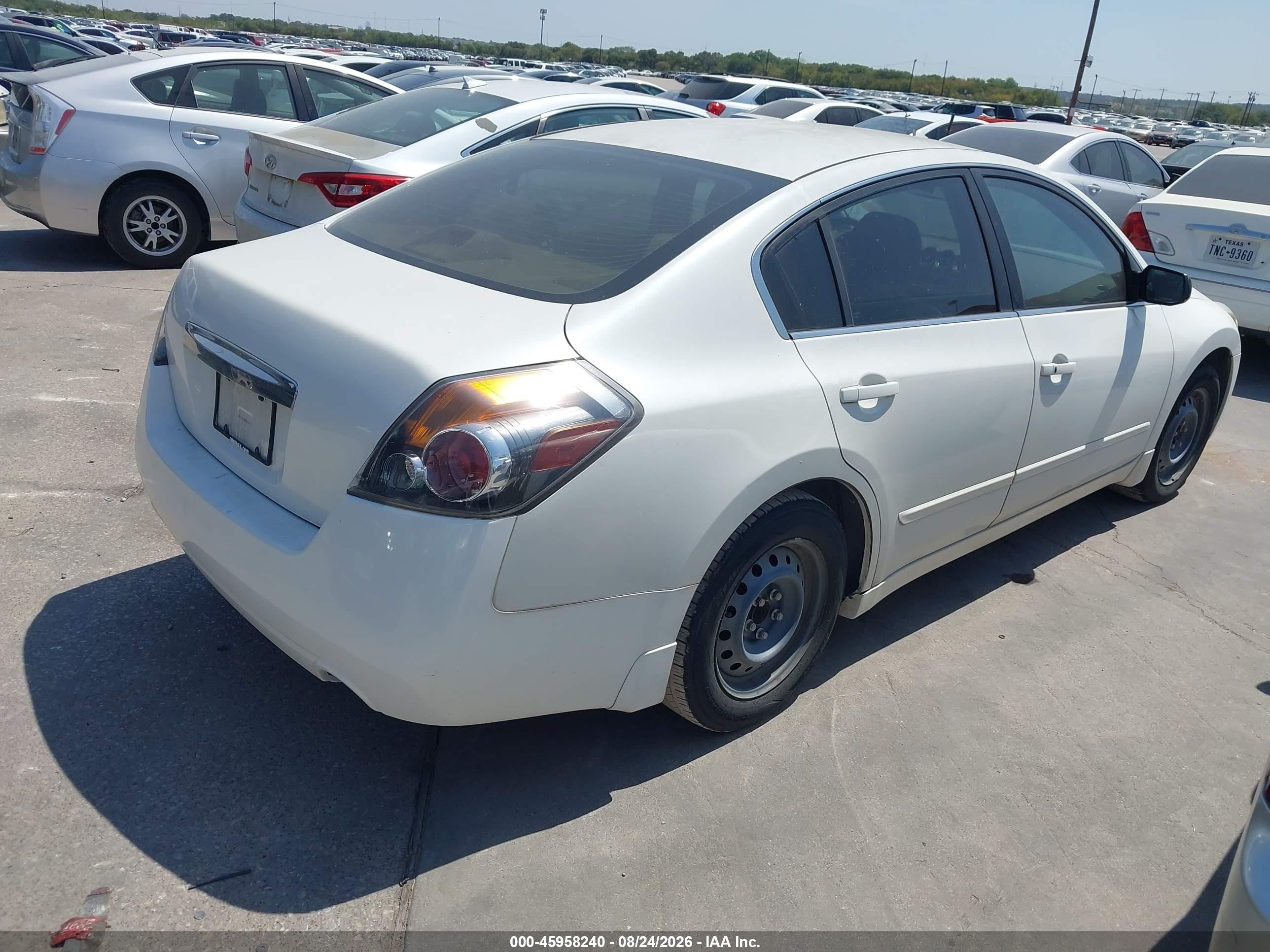 2012 Nissan Altima S Белый vin: 1N4AL2AP5CN429456