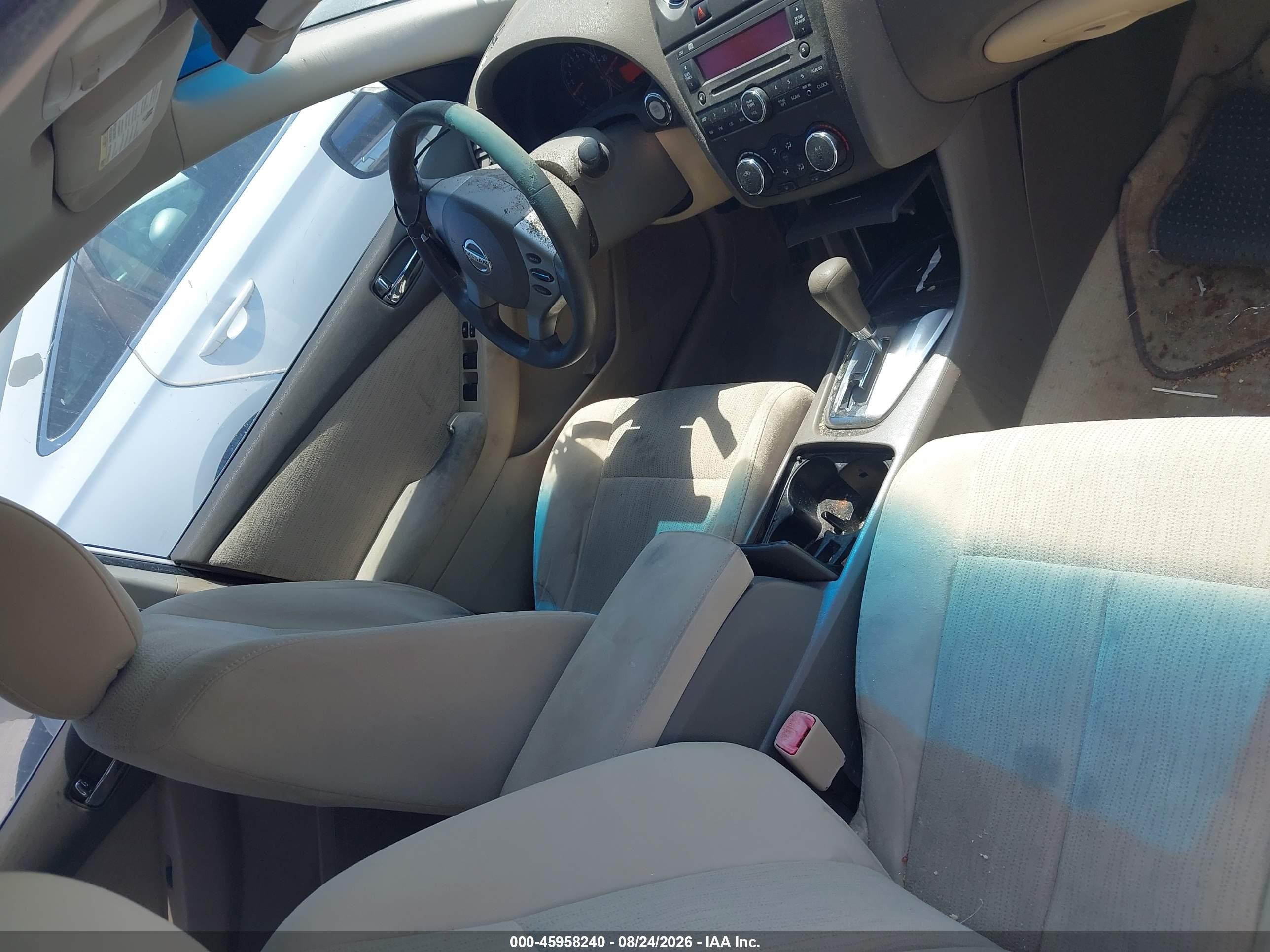 2012 Nissan Altima S Белый vin: 1N4AL2AP5CN429456