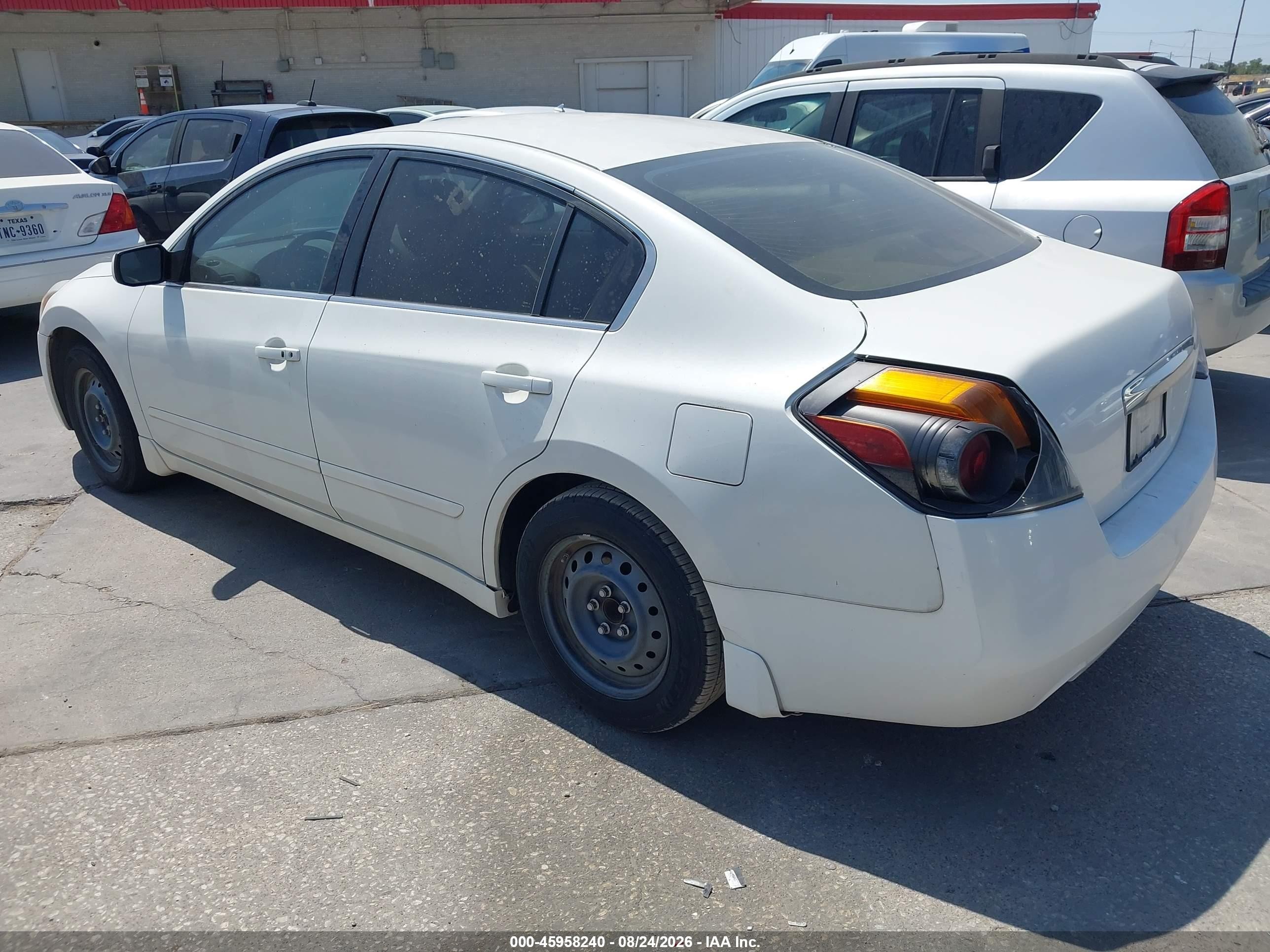 2012 Nissan Altima S Белый vin: 1N4AL2AP5CN429456
