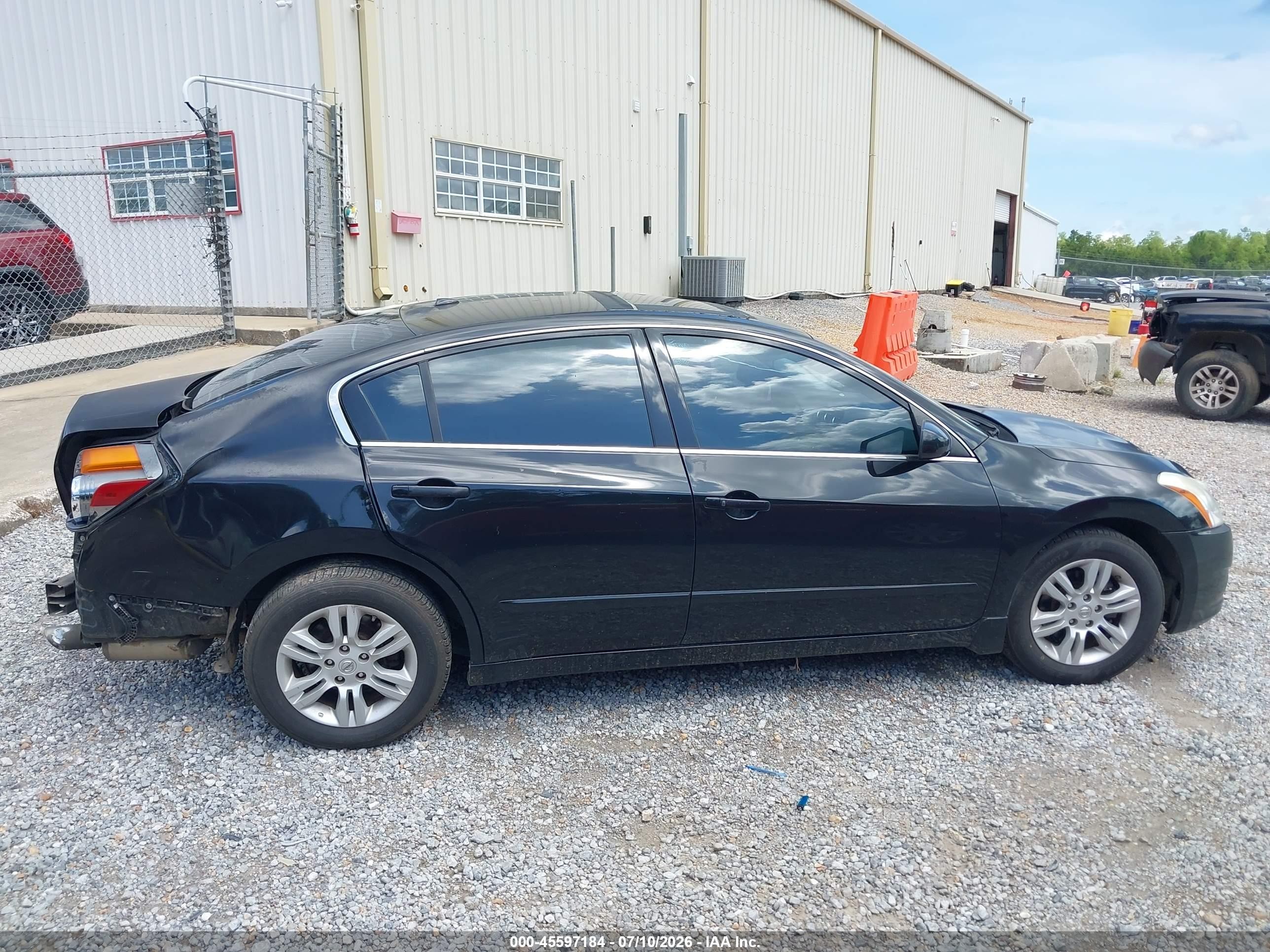2012 Nissan Altima 2.5 S Black vin: 1N4AL2AP5CN445544