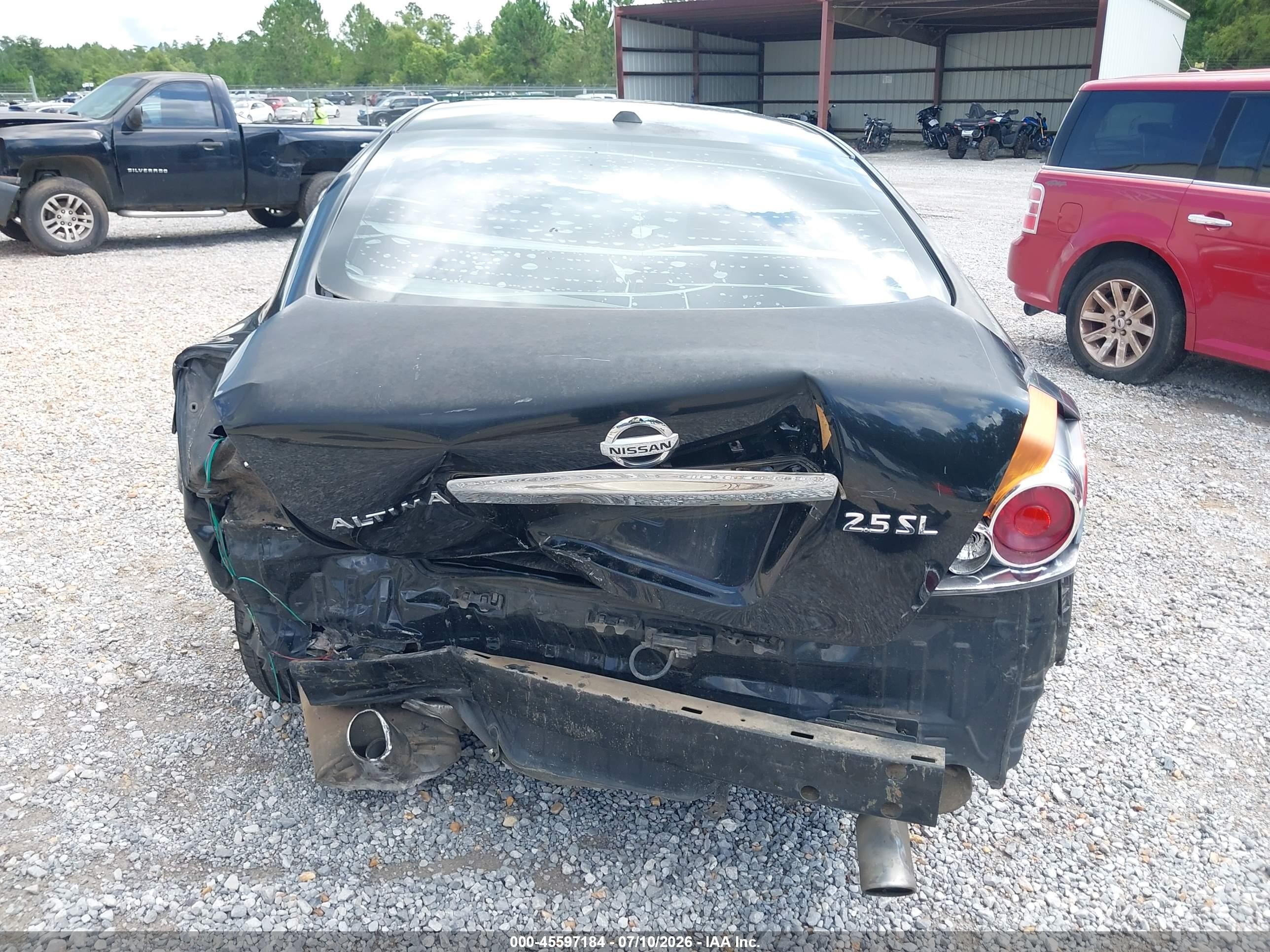 2012 Nissan Altima 2.5 S Black vin: 1N4AL2AP5CN445544