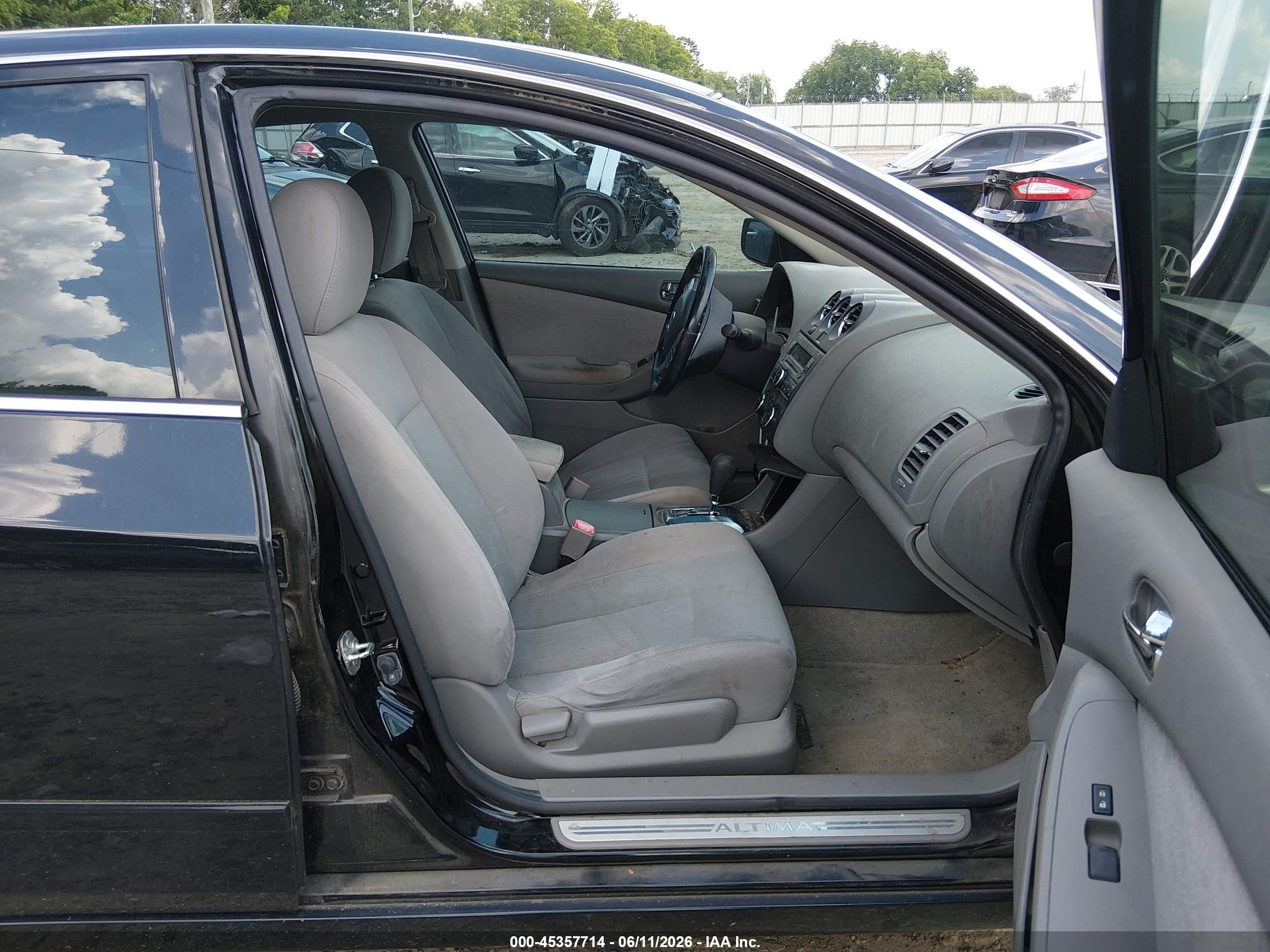 2012 Nissan Altima 2.5 S Black vin: 1N4AL2AP5CN448928