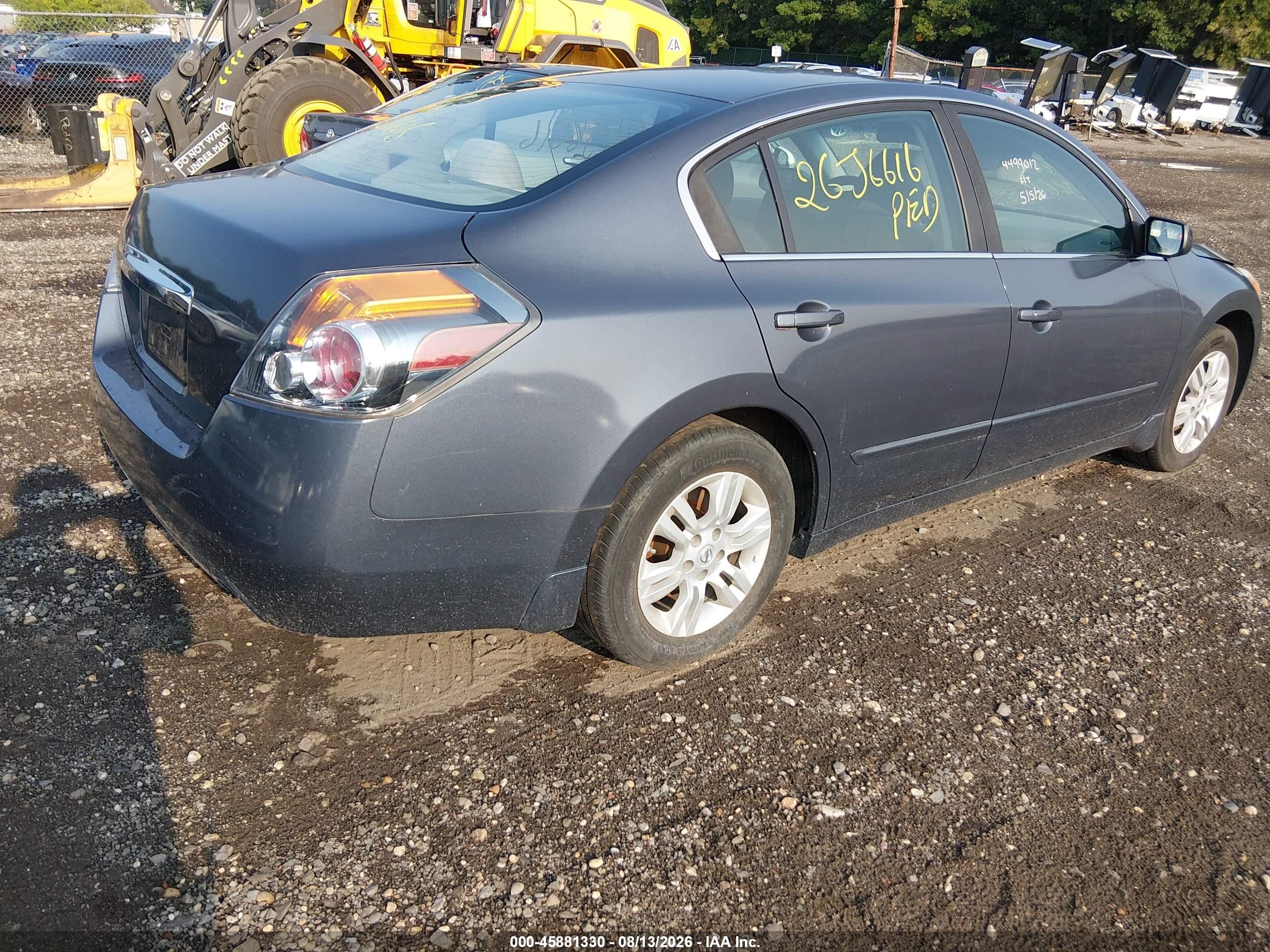 2012 Nissan Altima 2.5 S Blue vin: 1N4AL2AP5CN449688